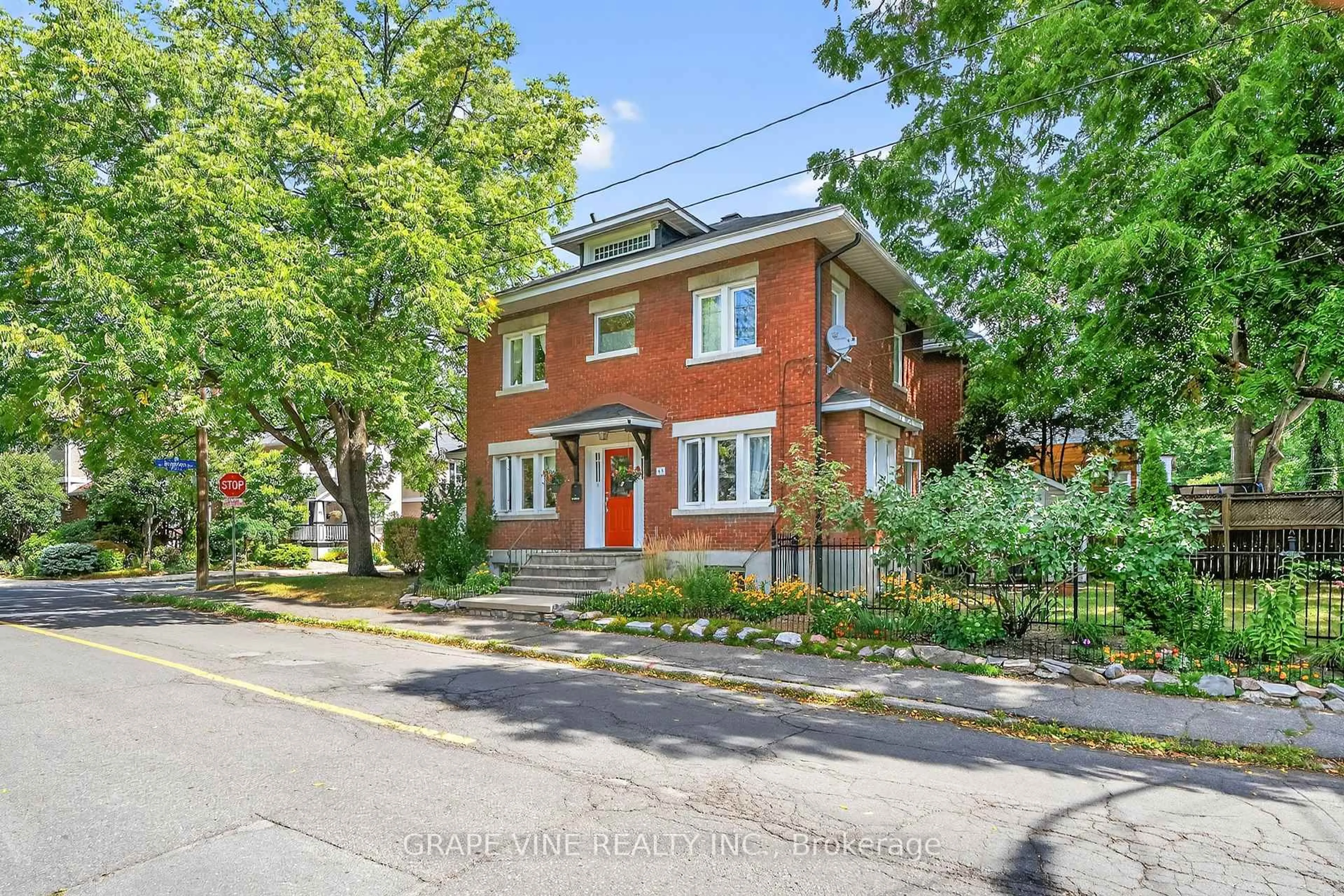 Home with brick exterior material, street for 65 Bristol Ave, Ottawa Ontario K1S 1P8