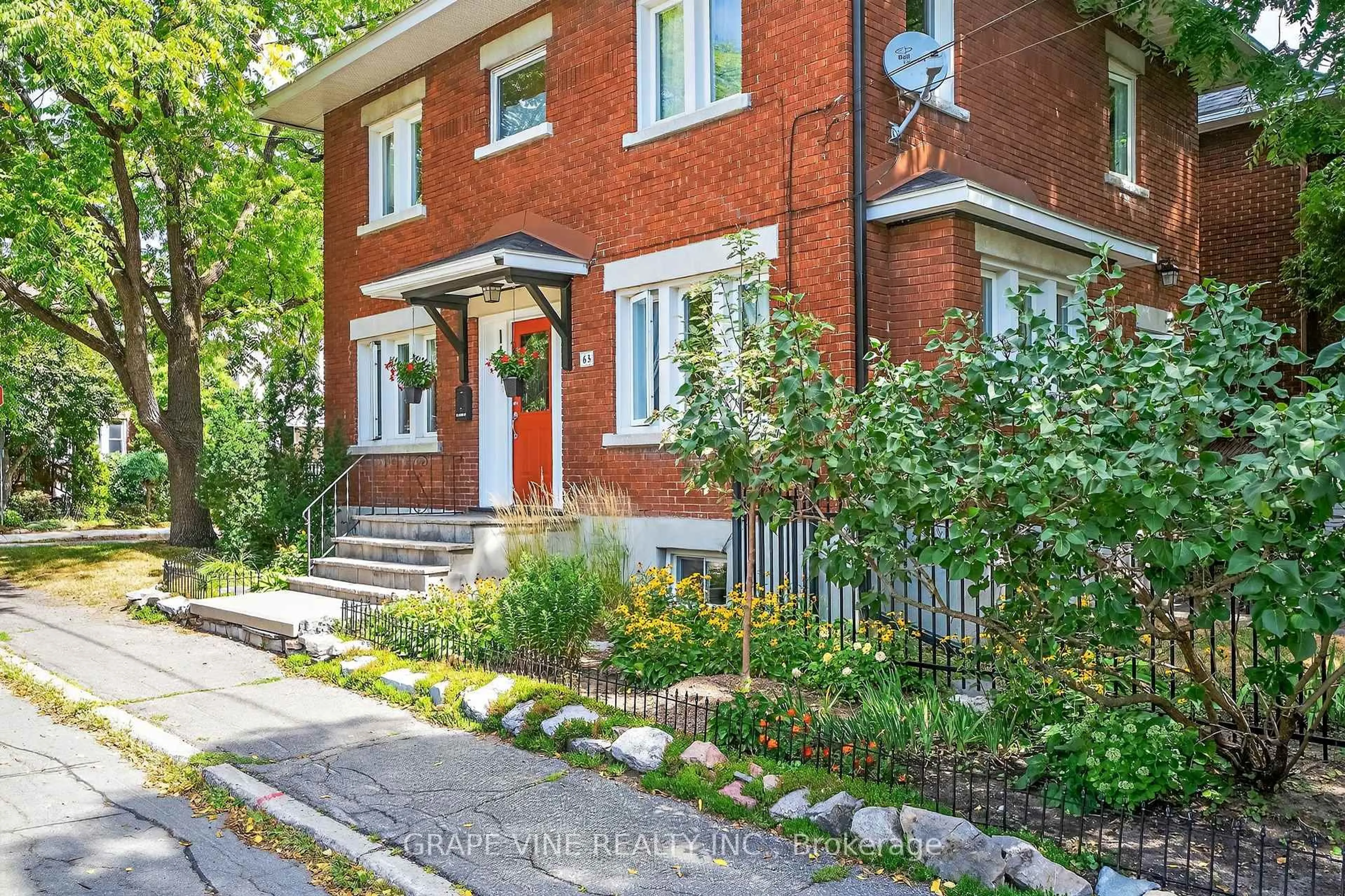 Home with brick exterior material, street for 65 Bristol Ave, Ottawa Ontario K1S 1P8