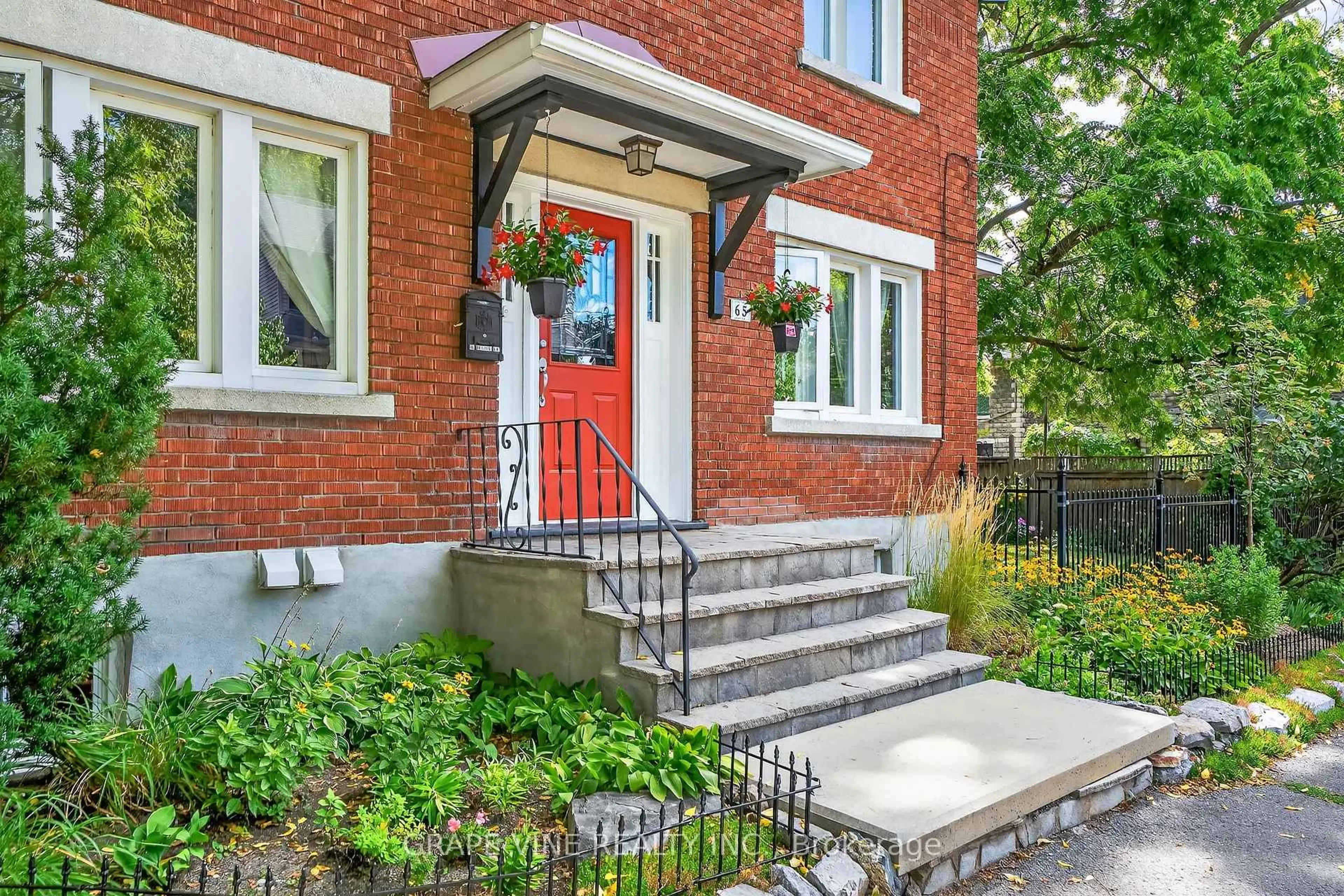 Home with brick exterior material, street for 65 Bristol Ave, Ottawa Ontario K1S 1P8