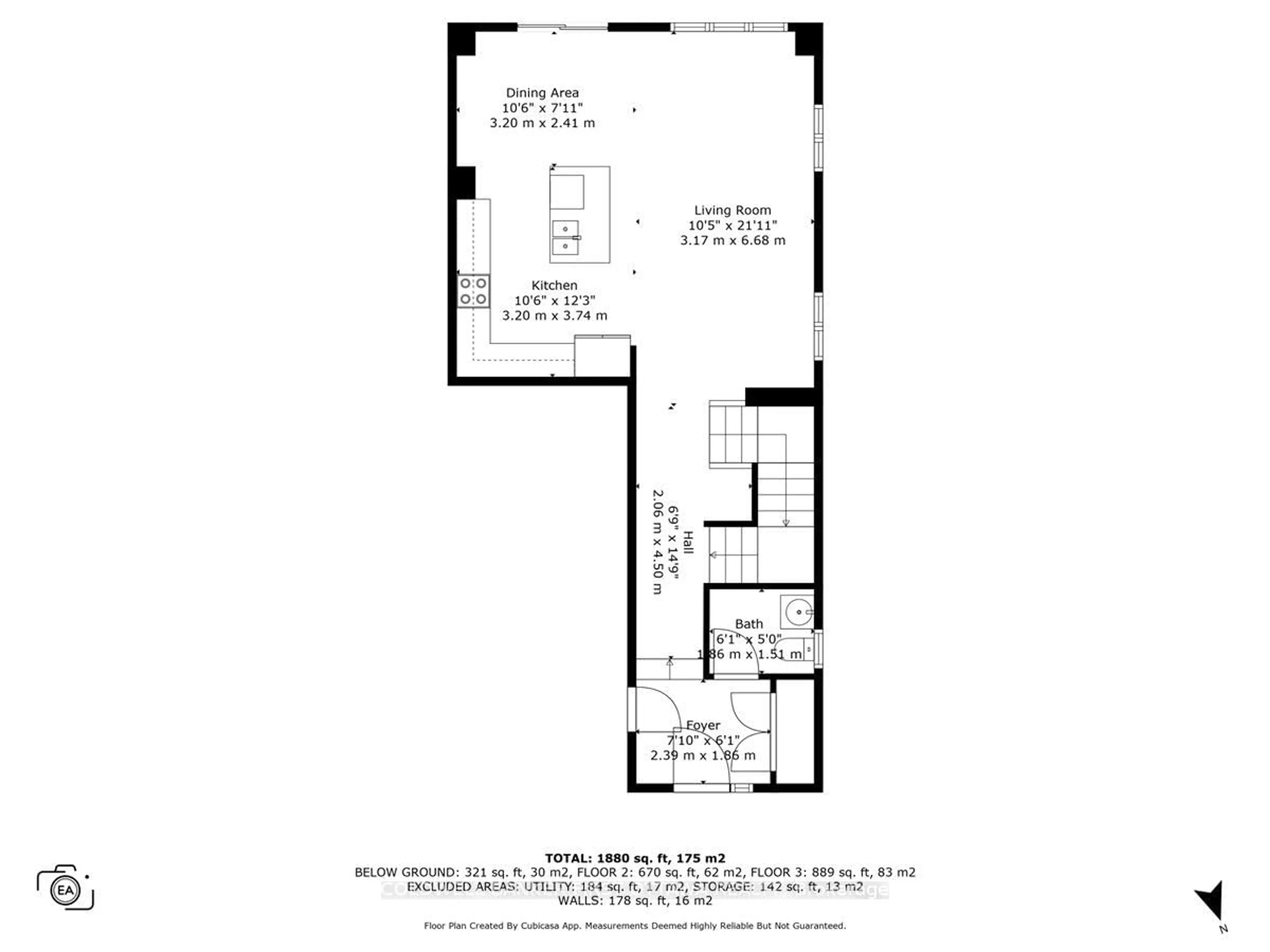 Floor plan for 545 Tulip Tree Way, Ottawa Ontario K1W 0L8