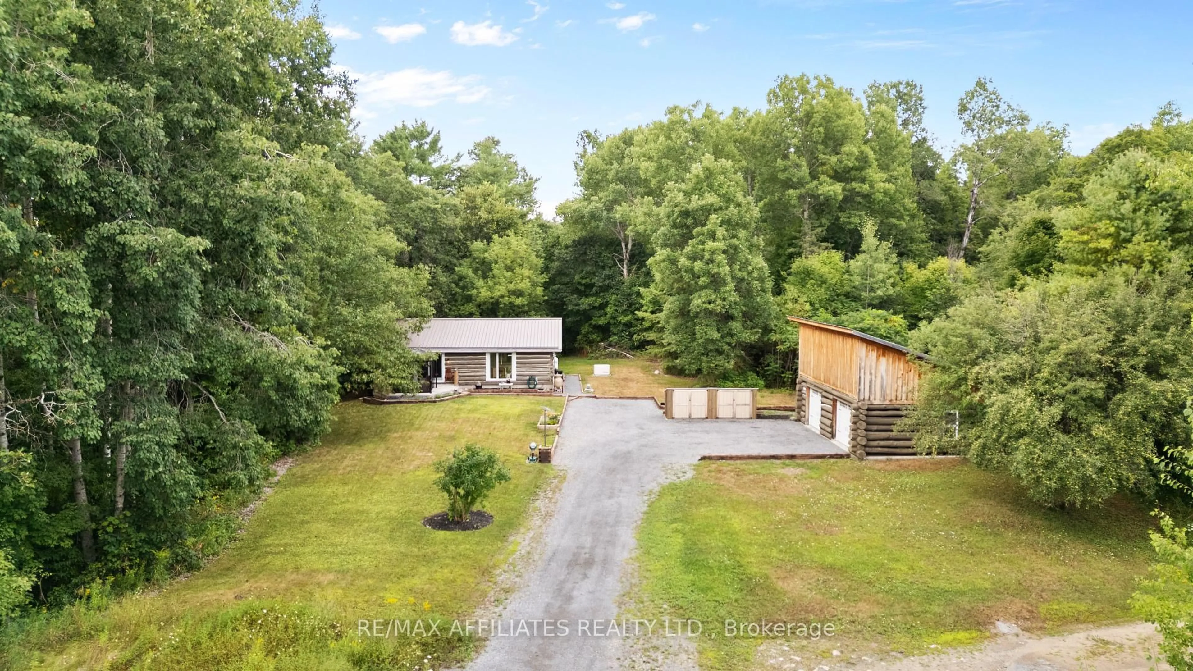 A pic from outside/outdoor area/front of a property/back of a property/a pic from drone, unknown for 788 French Line Rd, Lanark Ontario K0G 1K0