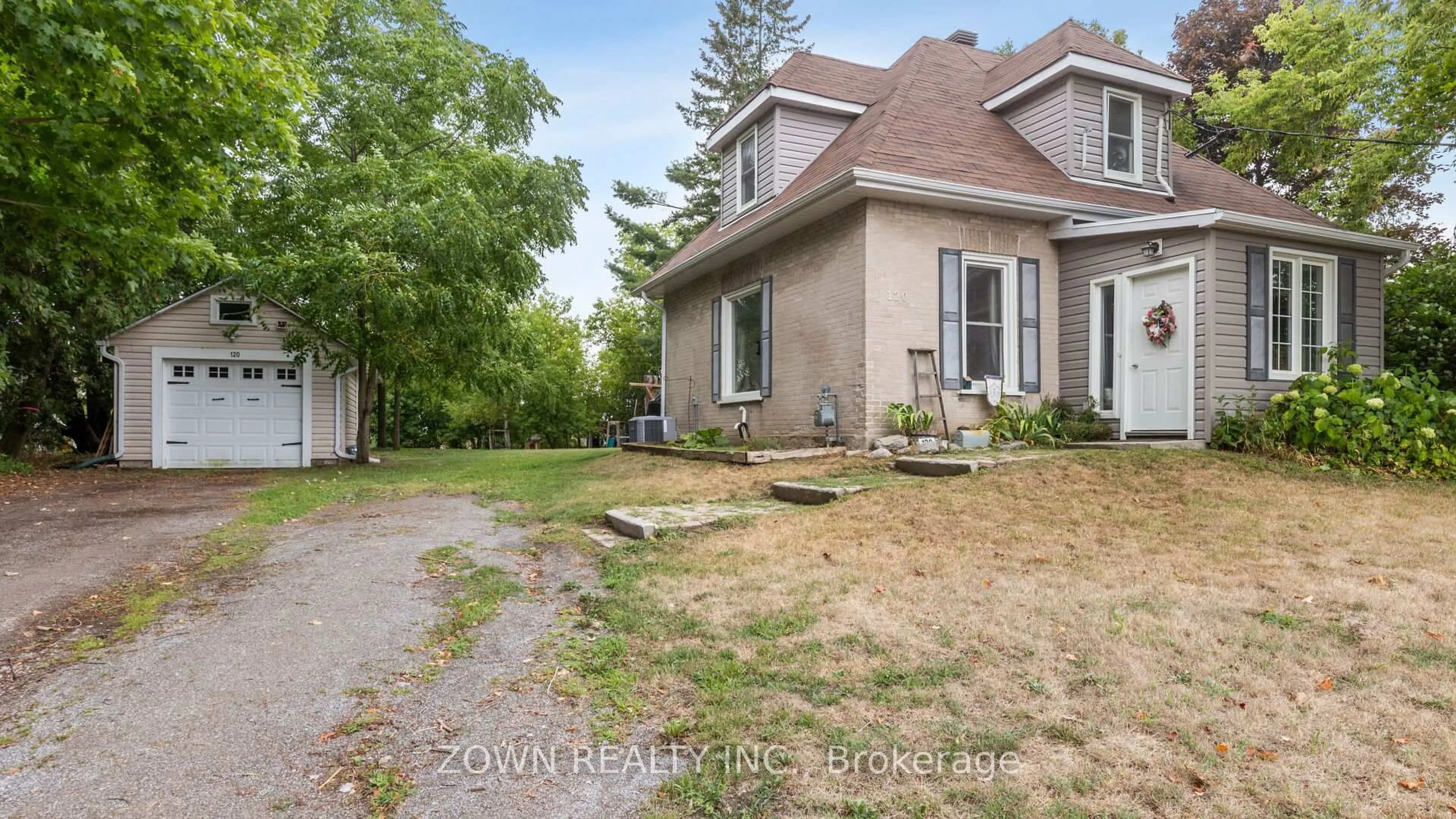 A pic from outside/outdoor area/front of a property/back of a property/a pic from drone, street for 120 County 40 Rd, Asphodel-Norwood Ontario K0L 2V0