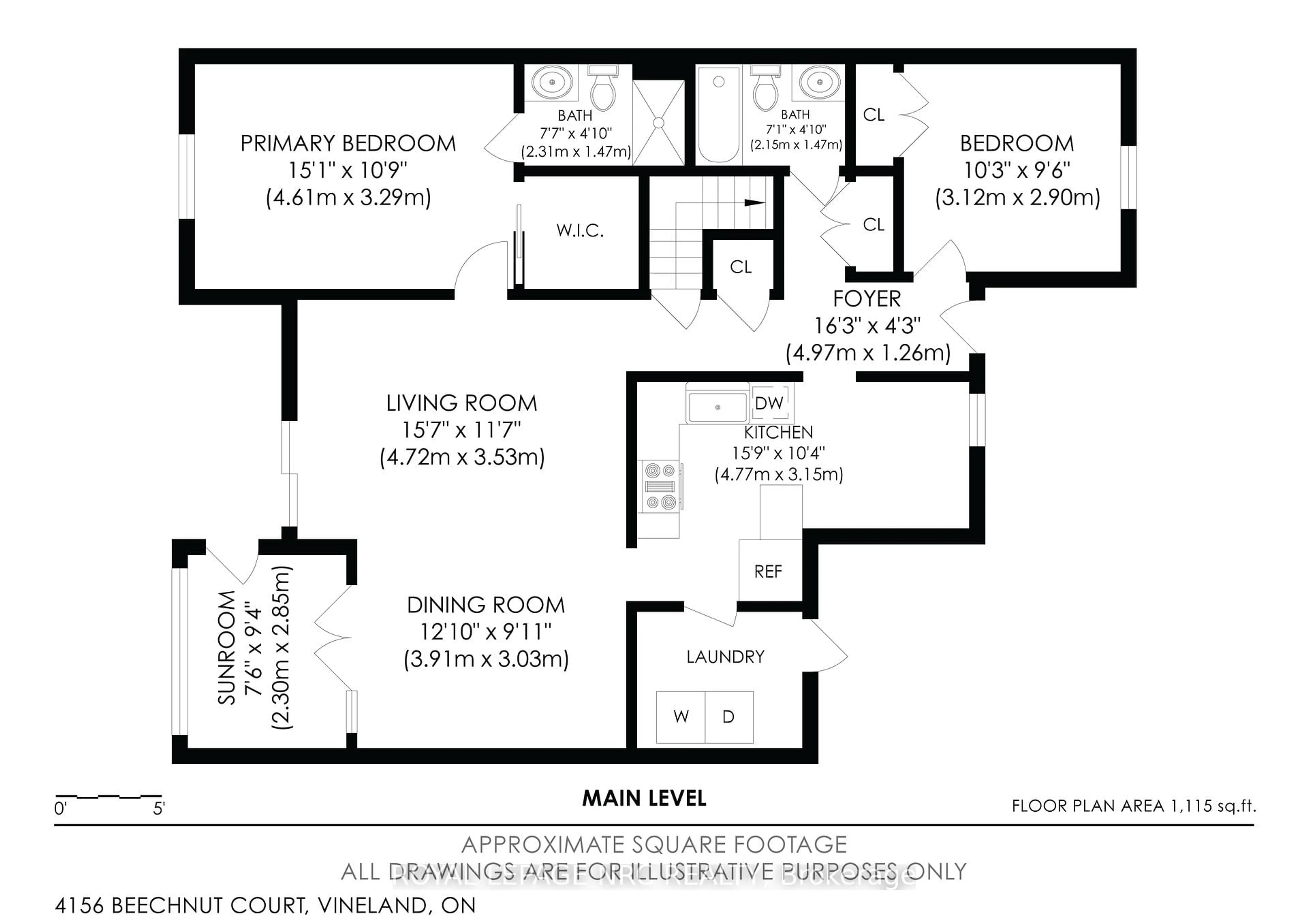 Floor plan for 4156 Beechnut Crt, Lincoln Ontario L0R 2C0