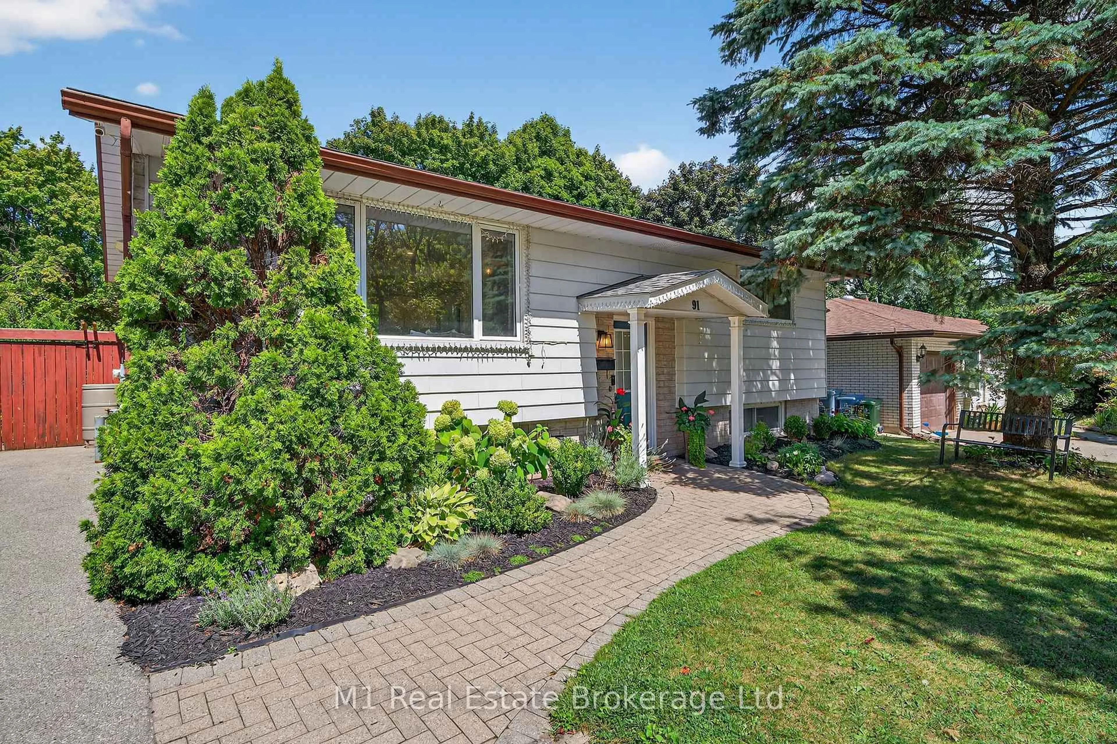 Home with brick exterior material, street for 91 Rhonda Rd, Guelph Ontario N1H 6H4