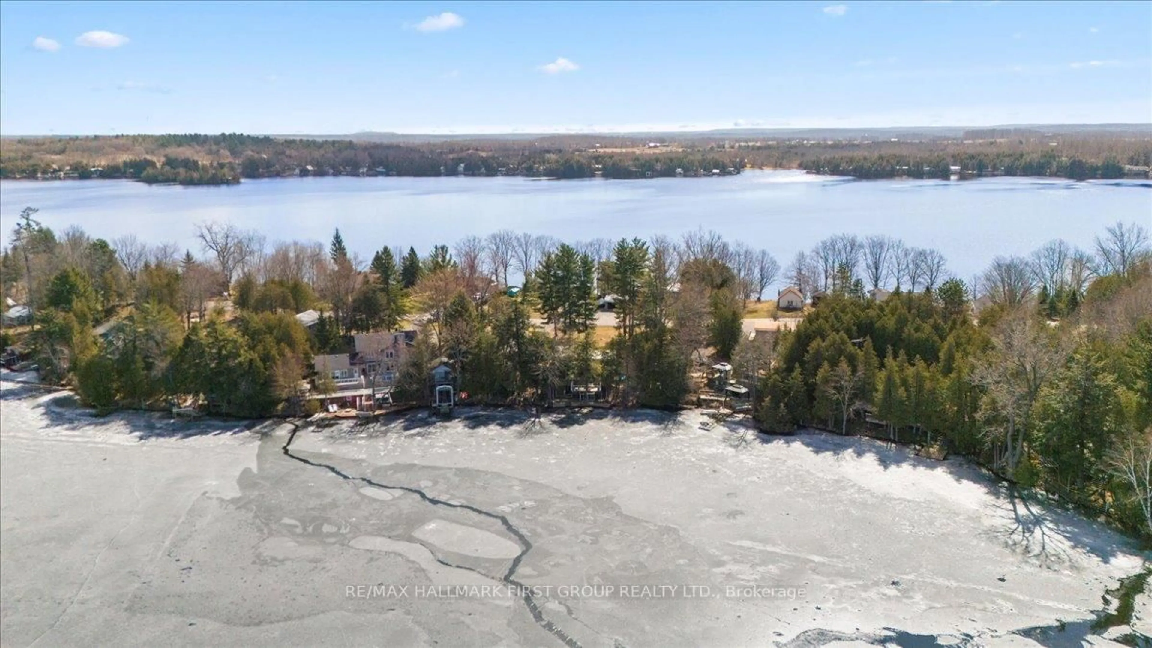 A pic from outside/outdoor area/front of a property/back of a property/a pic from drone, water/lake/river/ocean view for 139 Neville Pt Rd, Stone Mills Ontario K0K 2A0