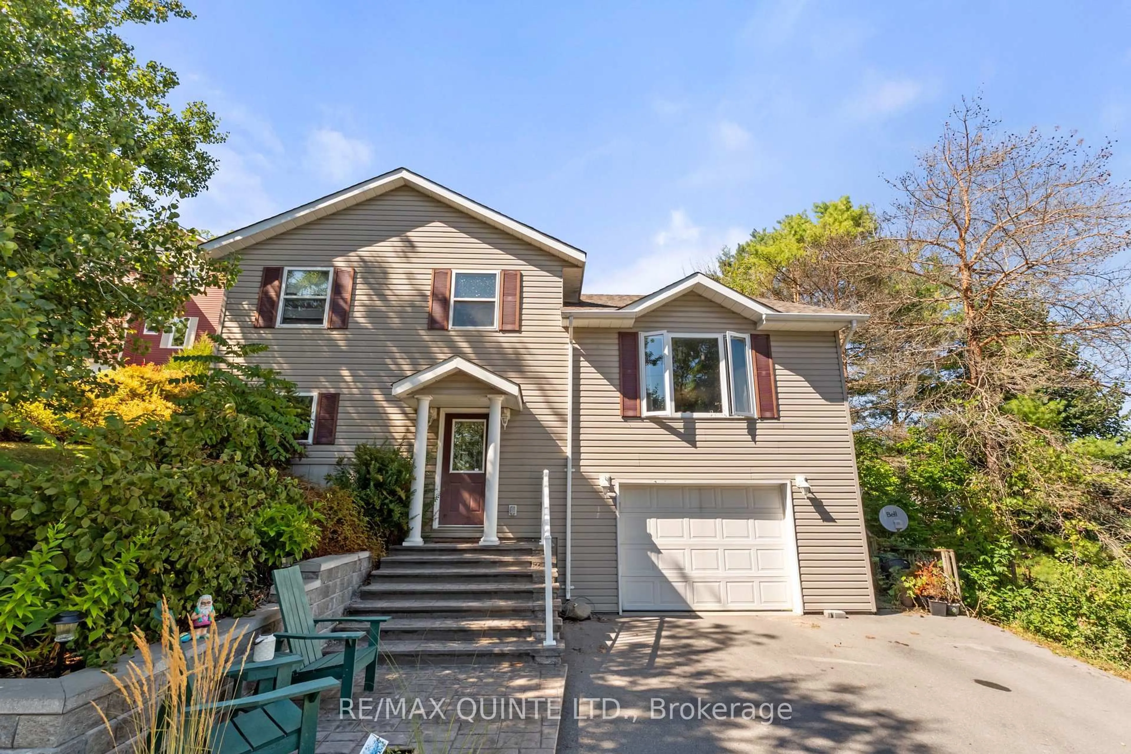 Home with vinyl exterior material, street for 60 Concession Rd, Hastings Ontario K0K 2C0