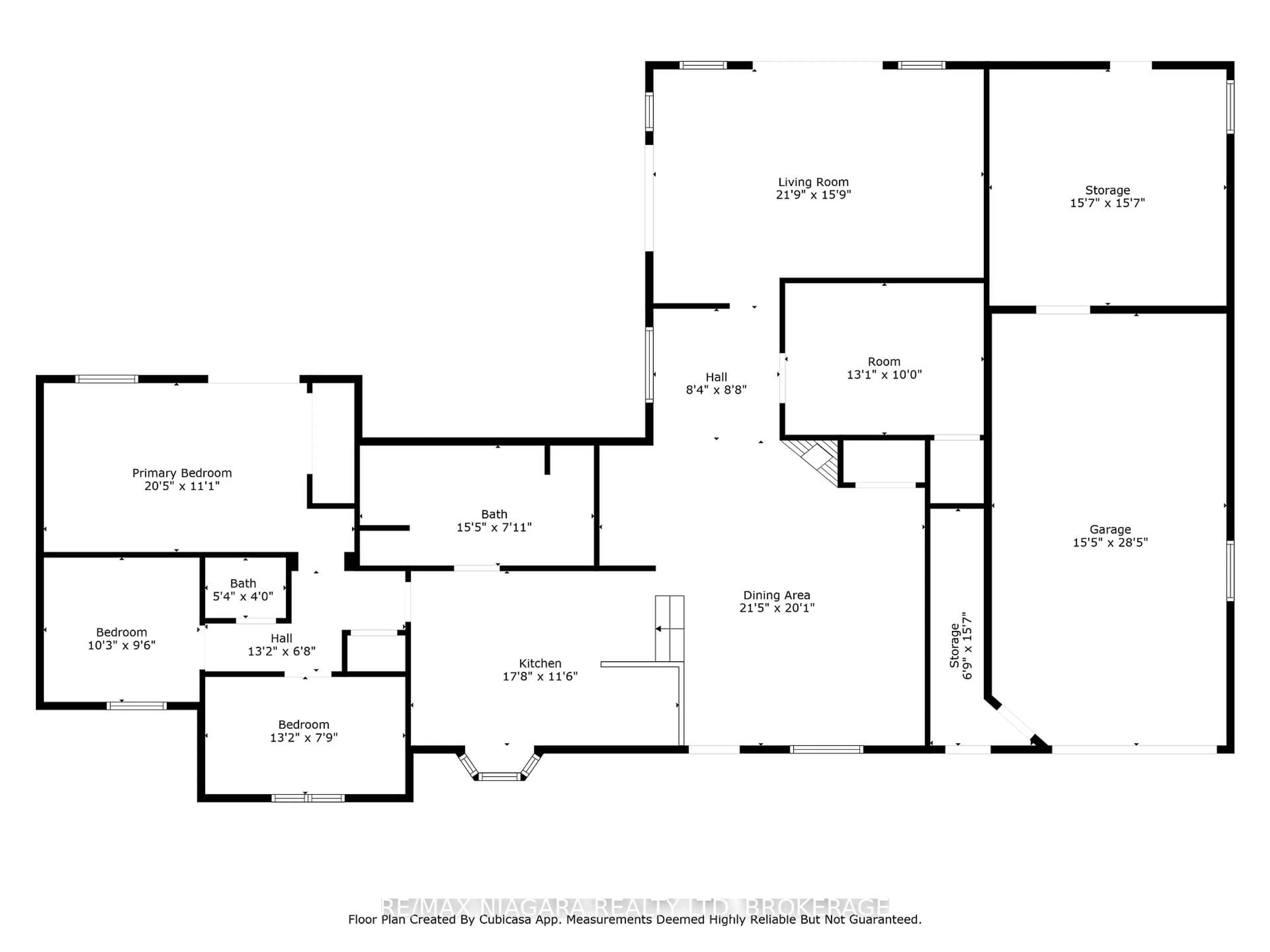 Floor plan for 10408 Lakeshore Rd, Wainfleet Ontario L3K 5V4