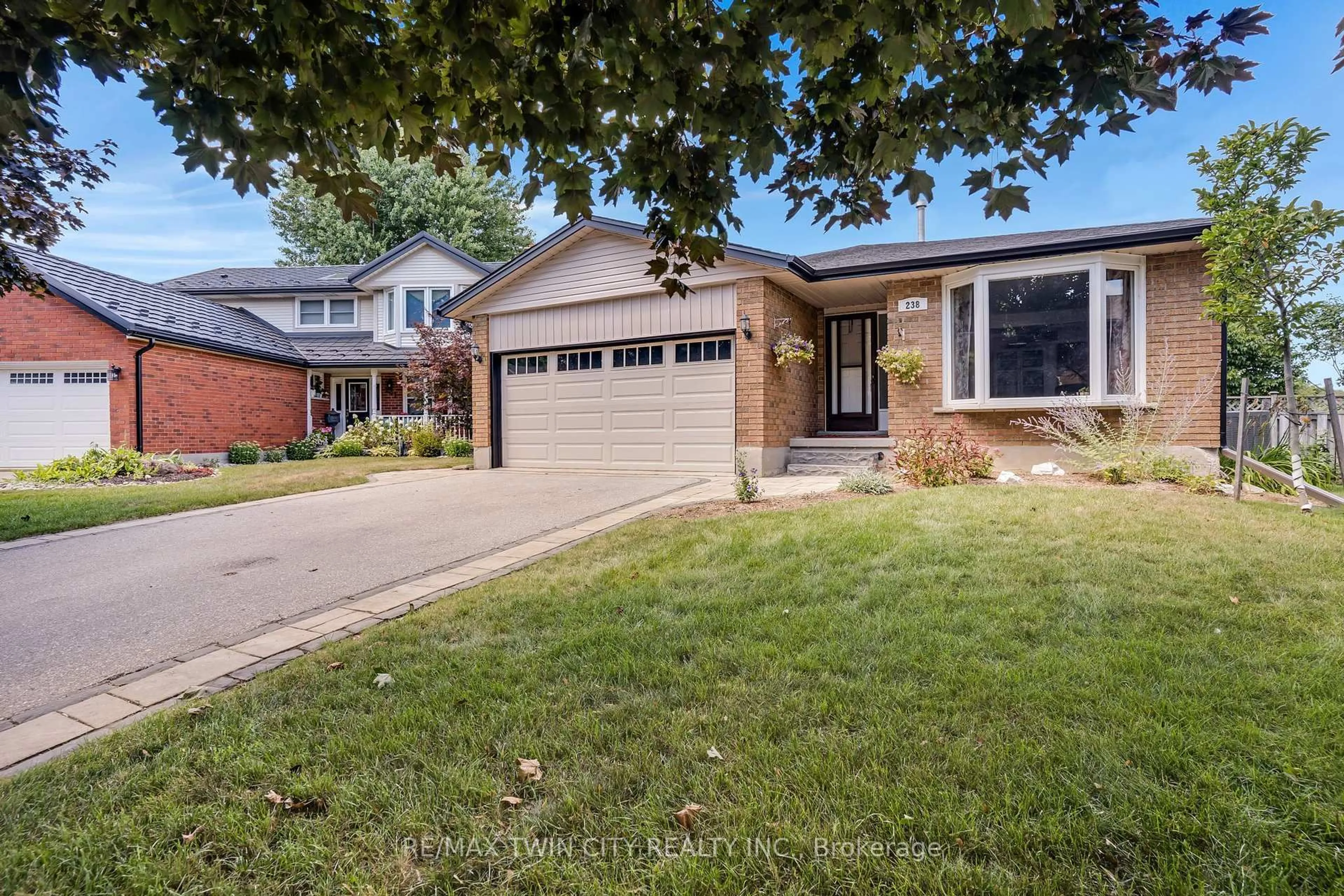 Home with brick exterior material, street for 238 Westview Crt, Kitchener Ontario N2N 2V7