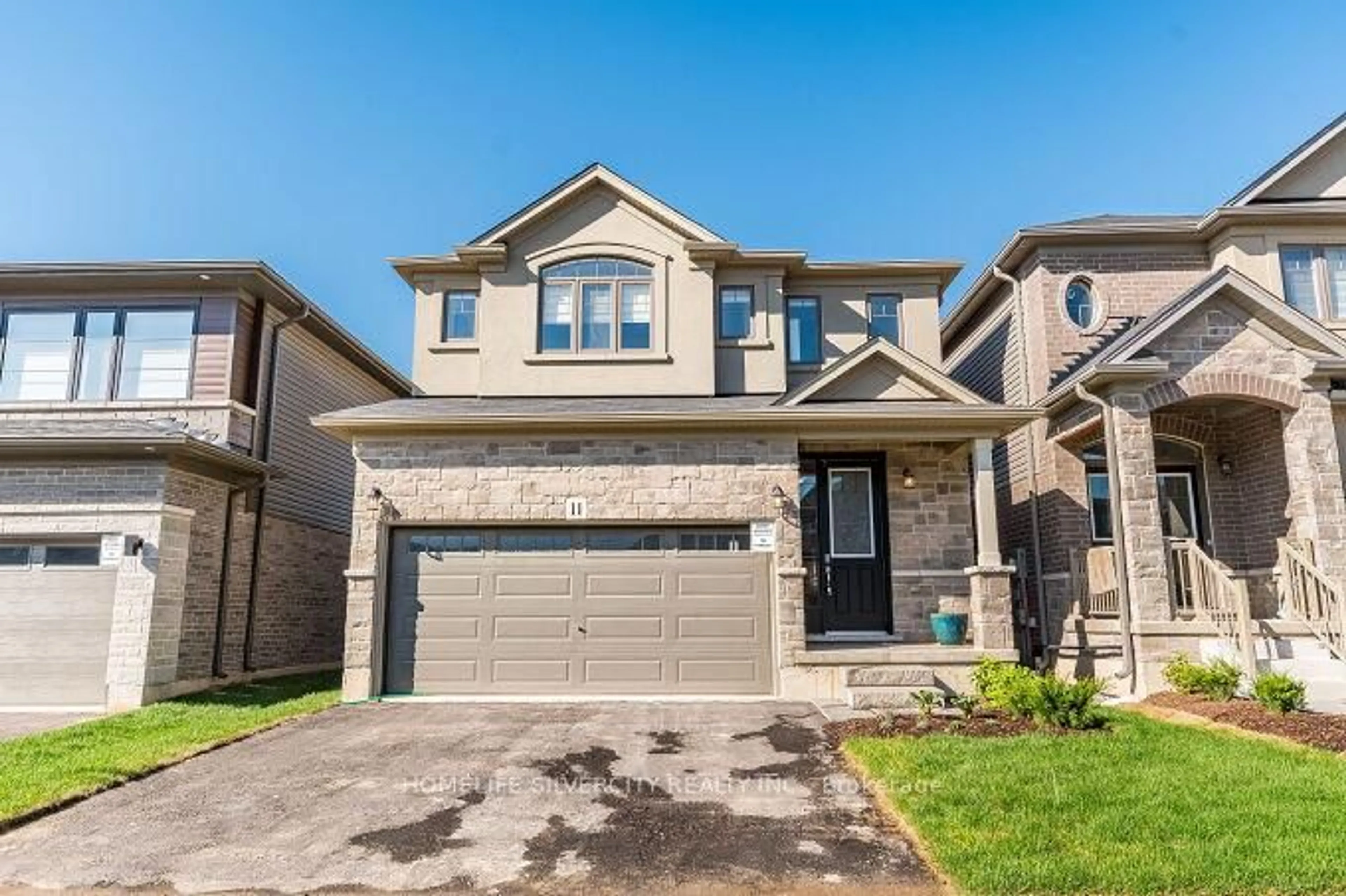 Home with brick exterior material, street for 11 Holder Dr, Brantford Ontario N3T 0V1
