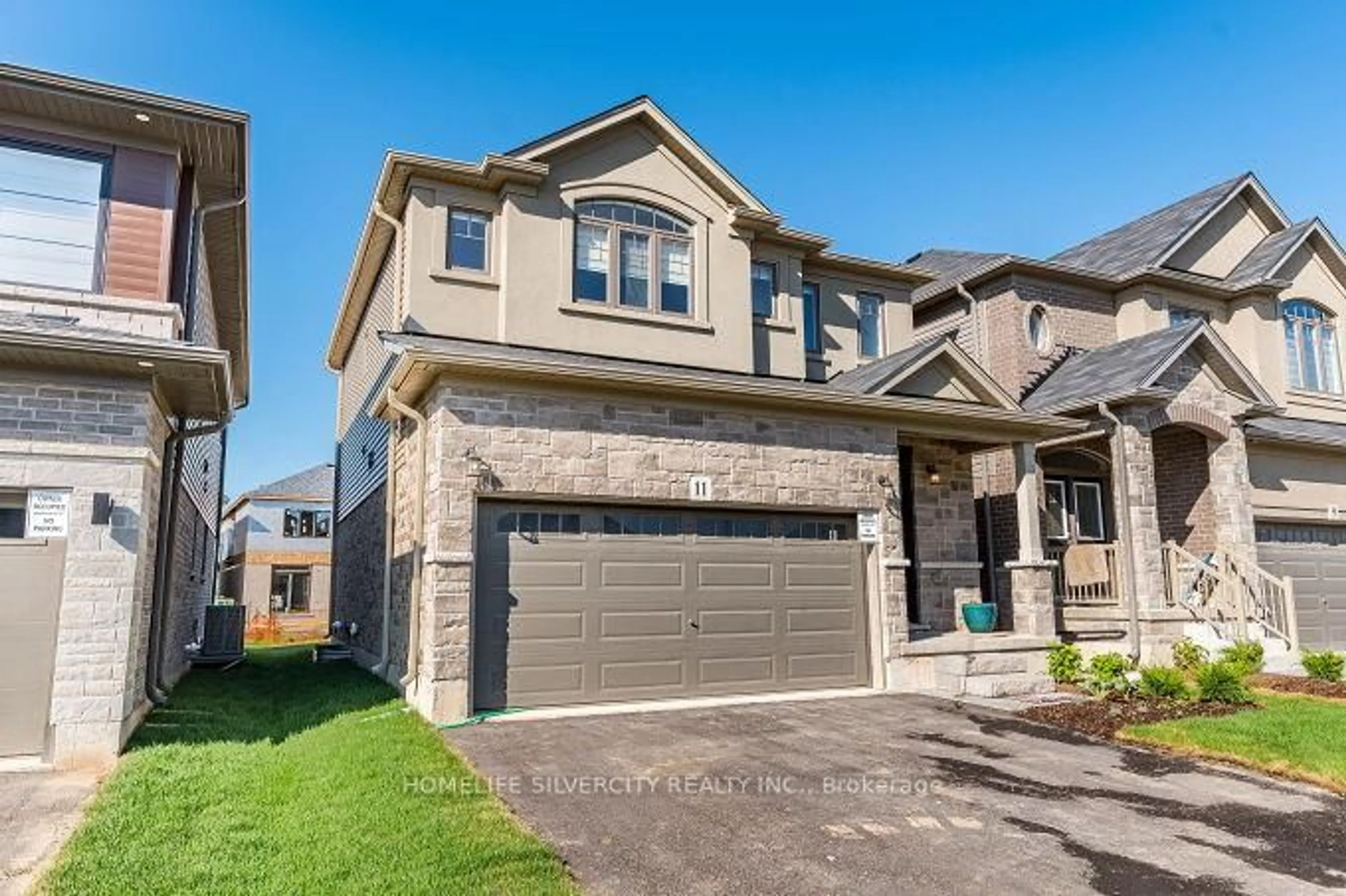 Home with brick exterior material, street for 11 Holder Dr, Brantford Ontario N3T 0V1