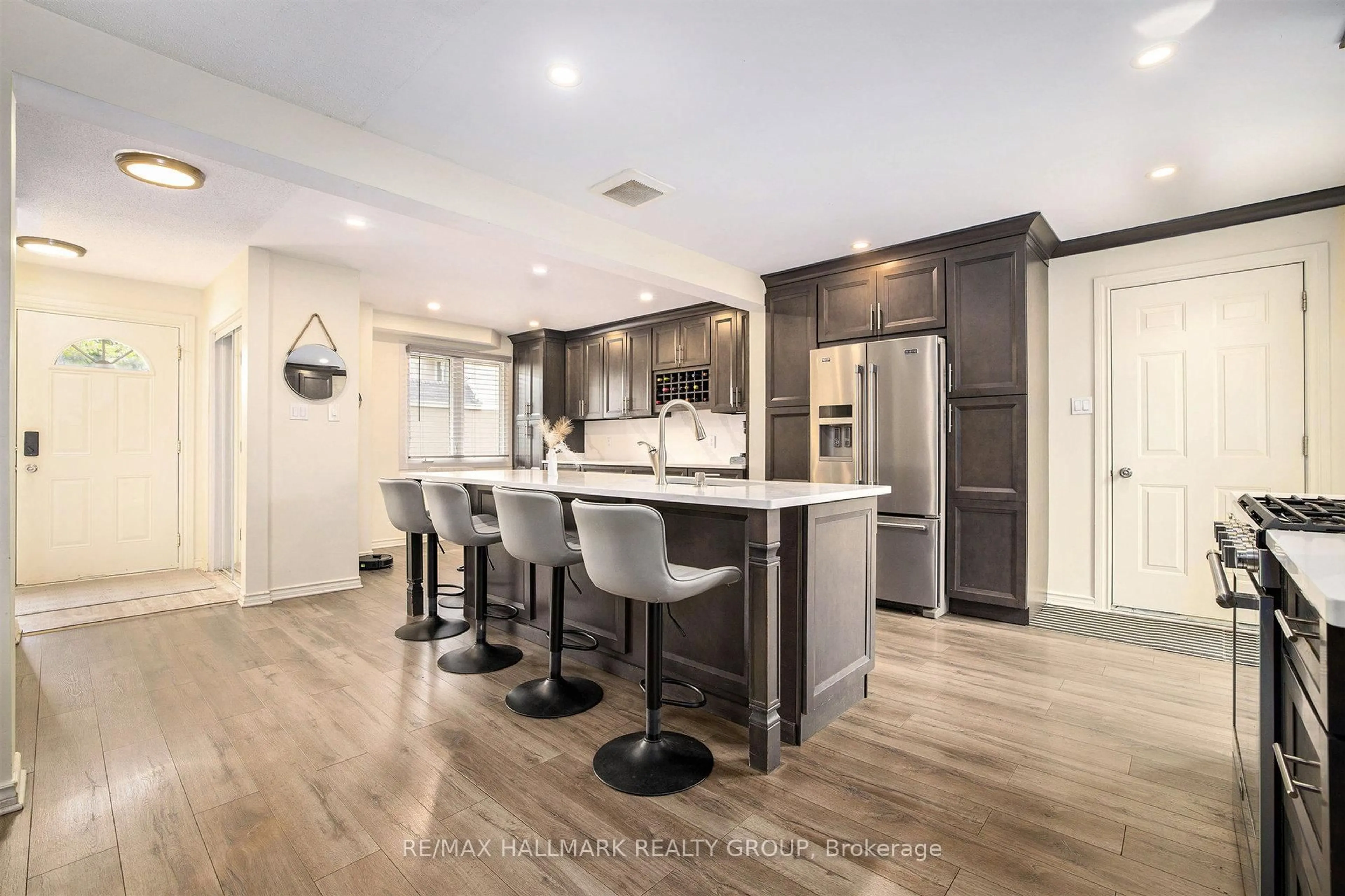 Open concept kitchen, unknown for 58 Jackson Crt #42, Ottawa Ontario K2K 1B7