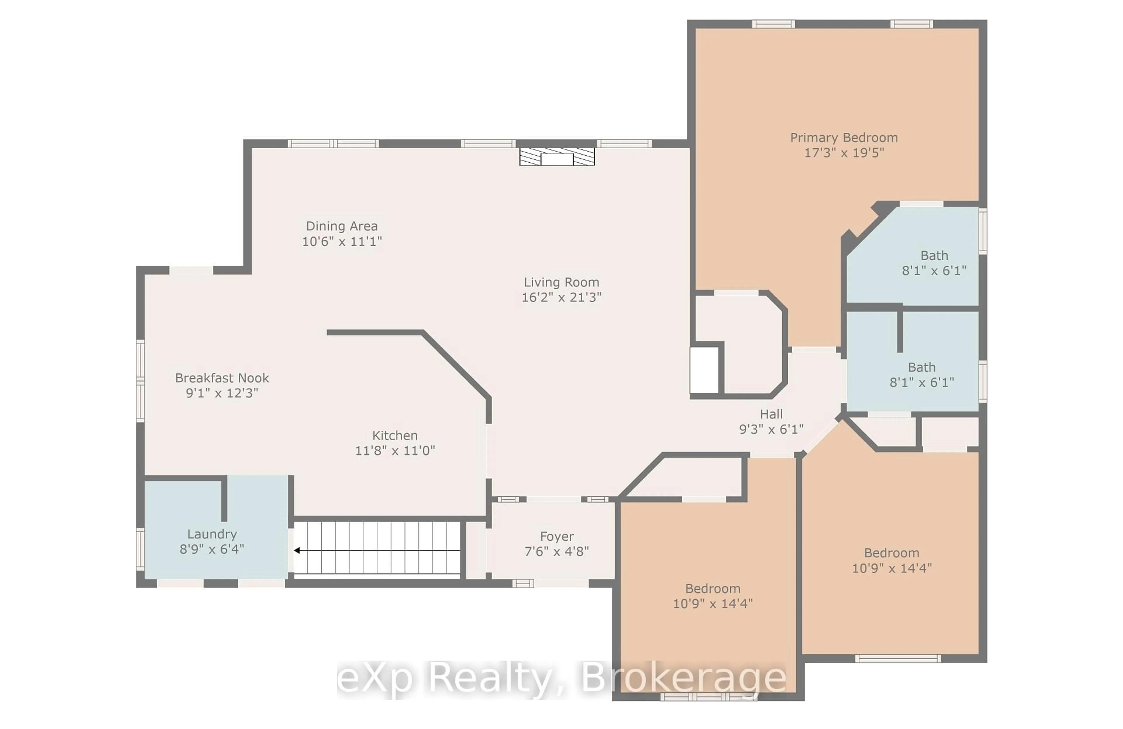 Floor plan for 3 Cedar Crt, Brockton Ontario N0G 2V0