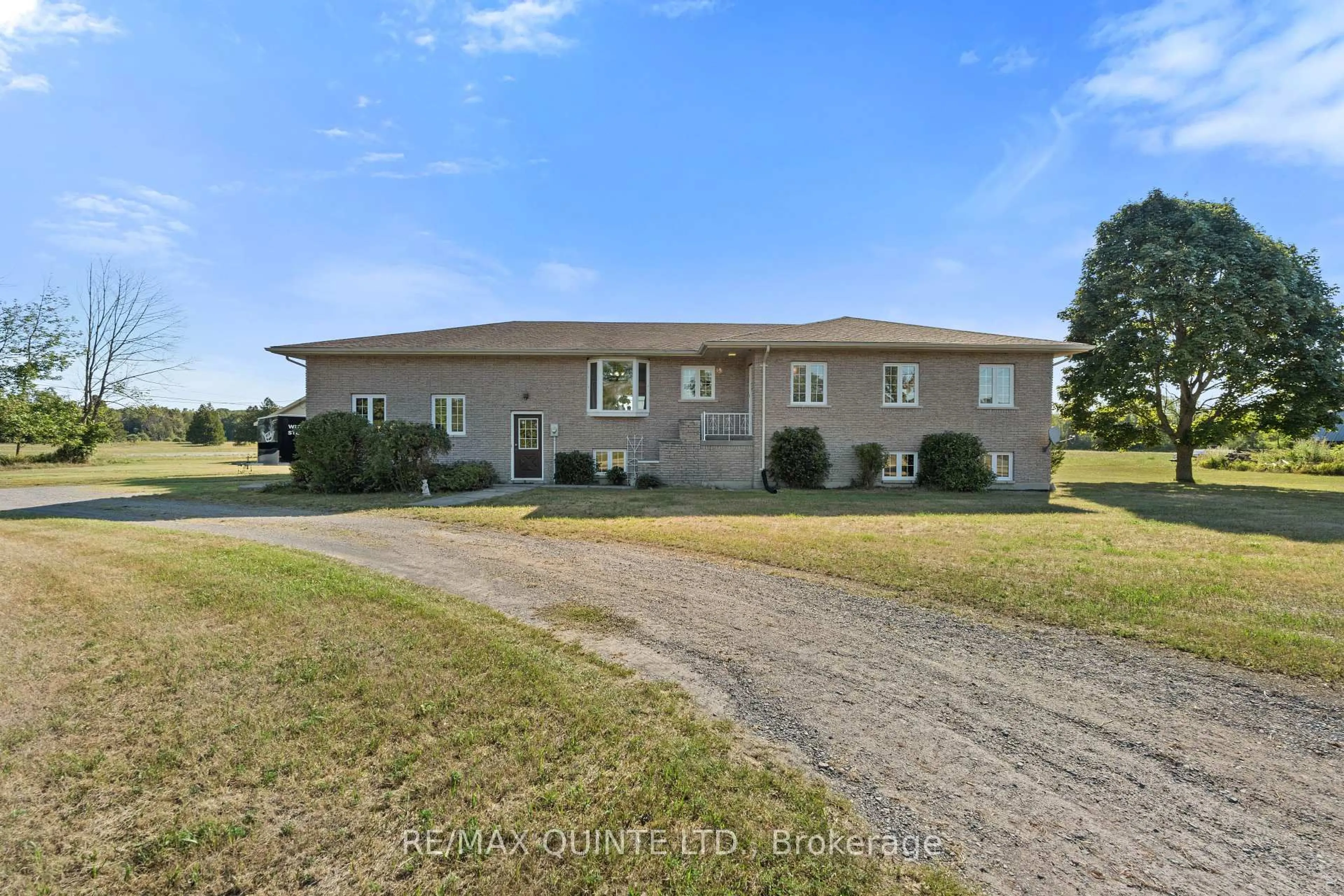 A pic from outside/outdoor area/front of a property/back of a property/a pic from drone, unknown for 3460 Shannonville Rd, Belleville Ontario K0K 2Y0