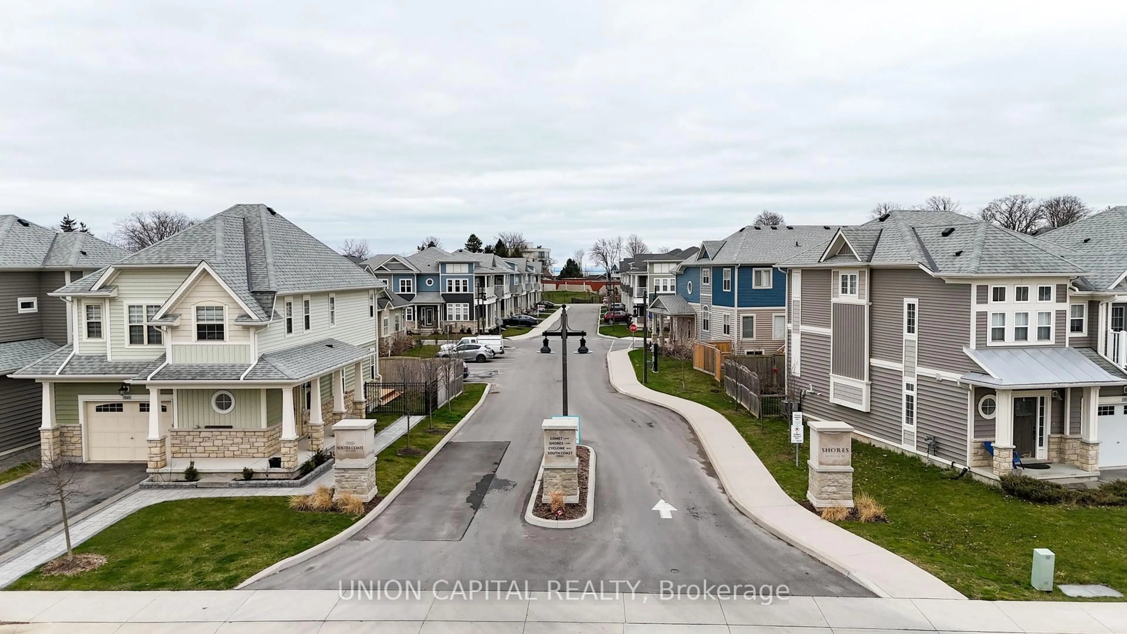 A pic from outside/outdoor area/front of a property/back of a property/a pic from drone, street for 8A Shores Lane, Fort Erie Ontario L0S 1B0