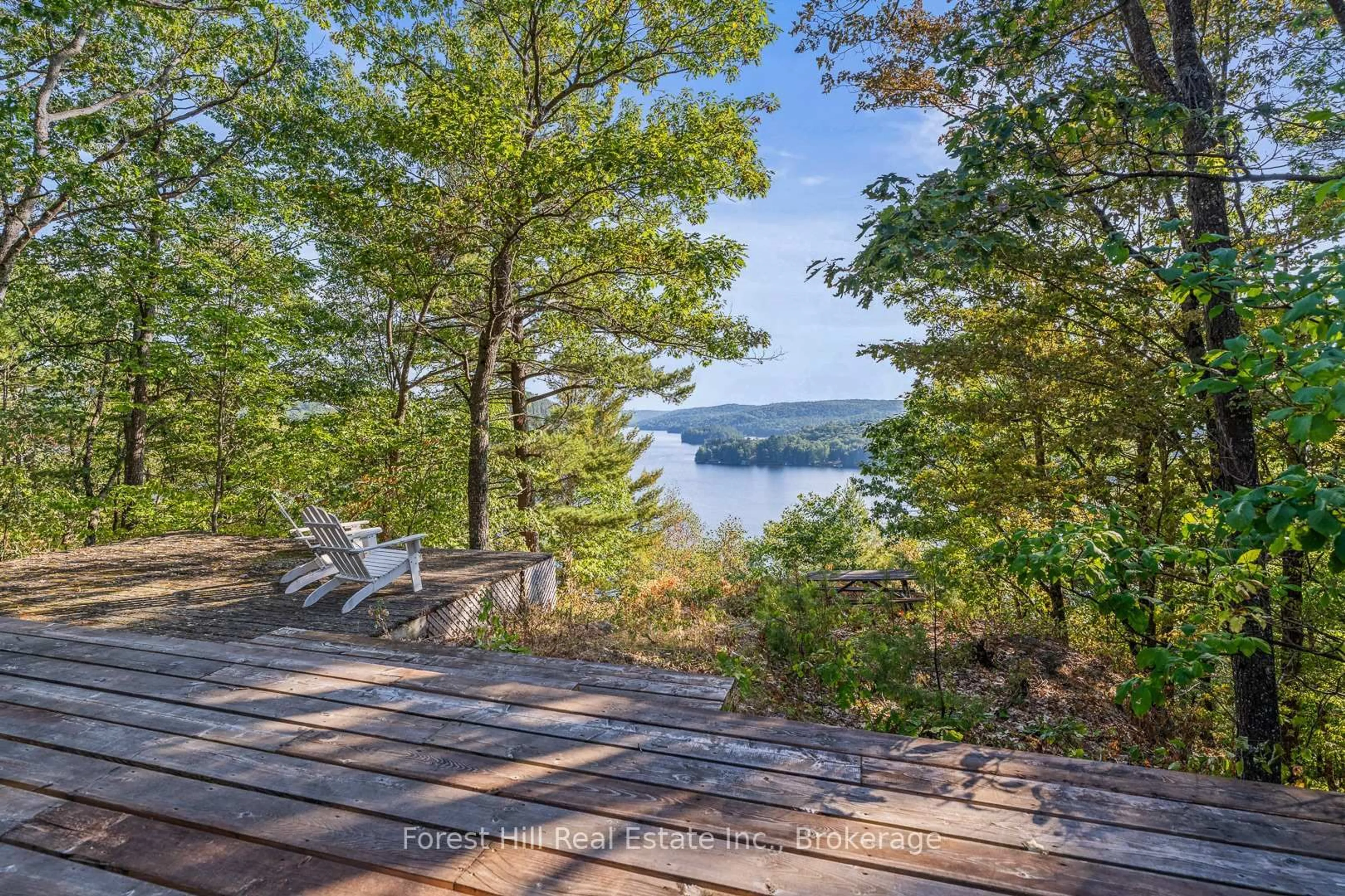 Patio, water/lake/river/ocean view for 2611 Highway 35, Lake of Bays Ontario P0A 1E0