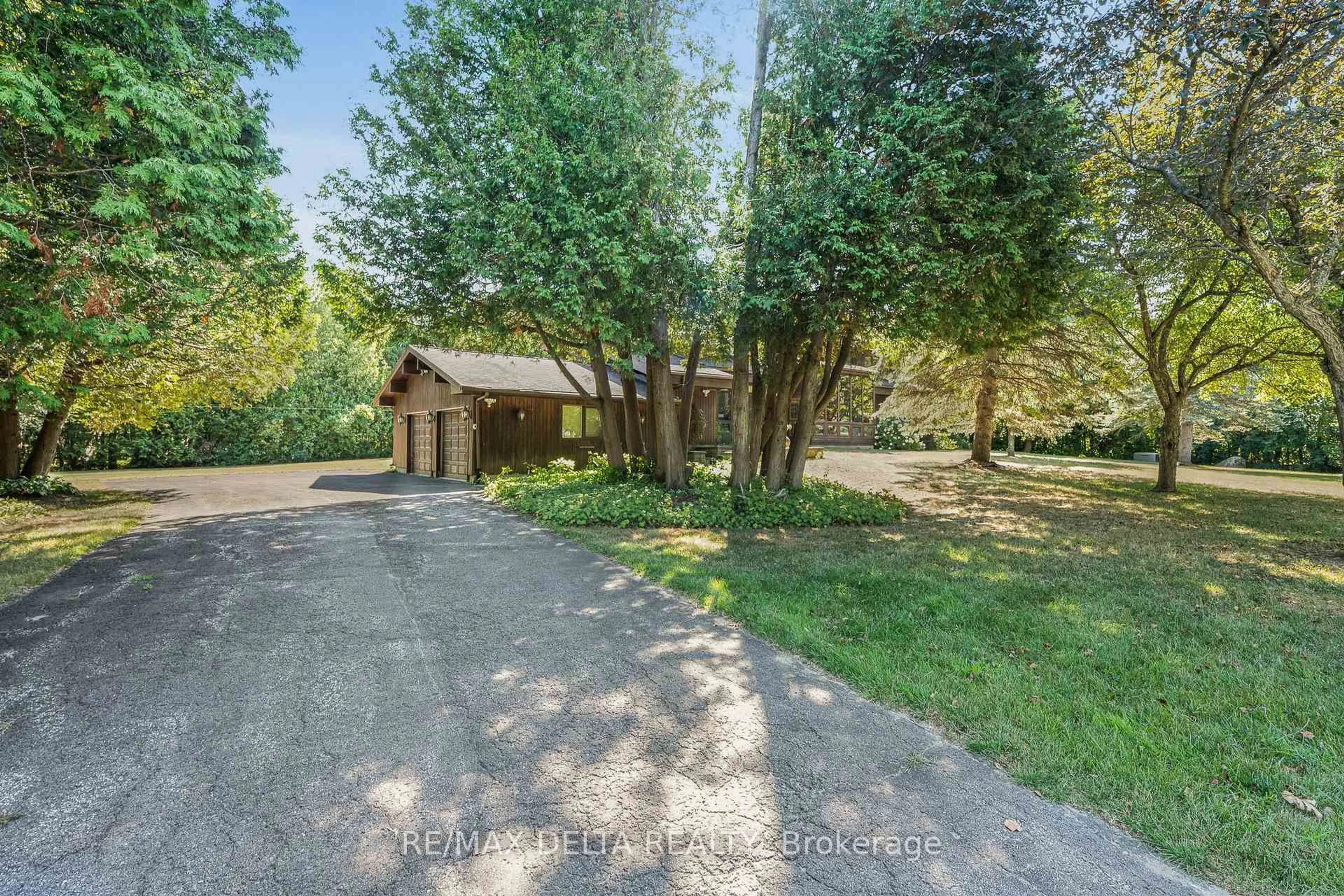 A pic from outside/outdoor area/front of a property/back of a property/a pic from drone, forest/trees view for 23 Belmont St, Champlain Ontario K0B 1K0