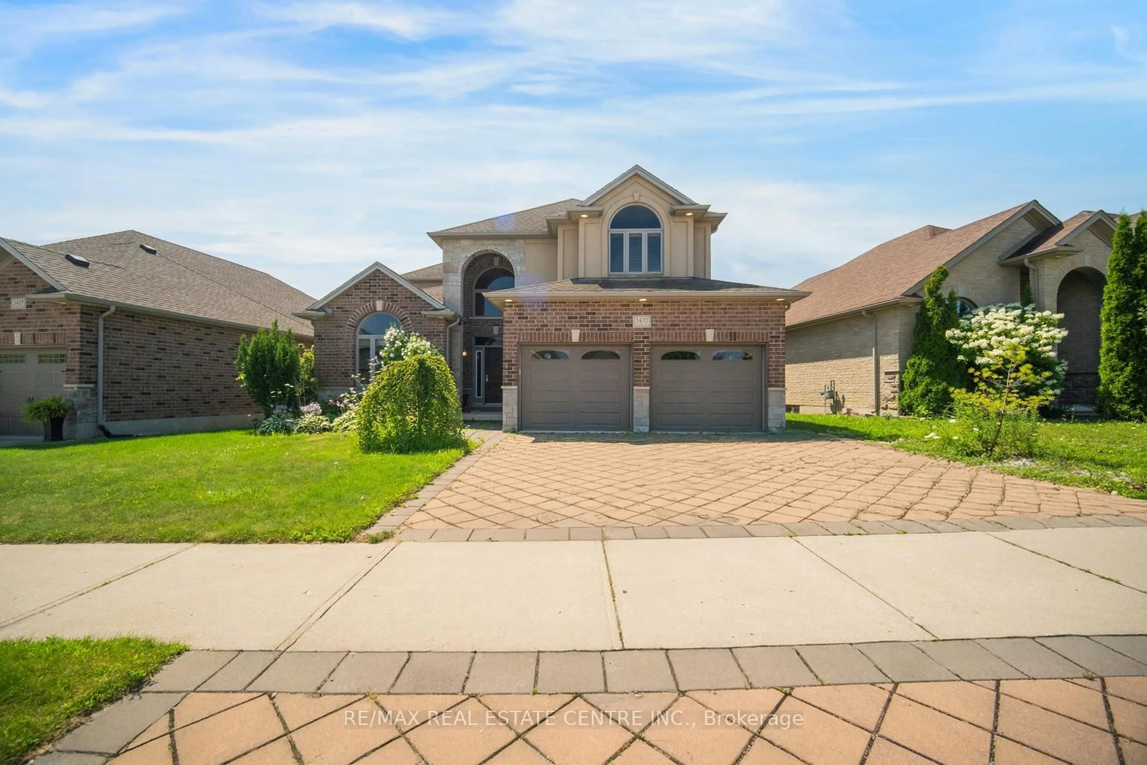 Home with brick exterior material, street for 3433 Settlement Tr, London South Ontario N6P 0C3