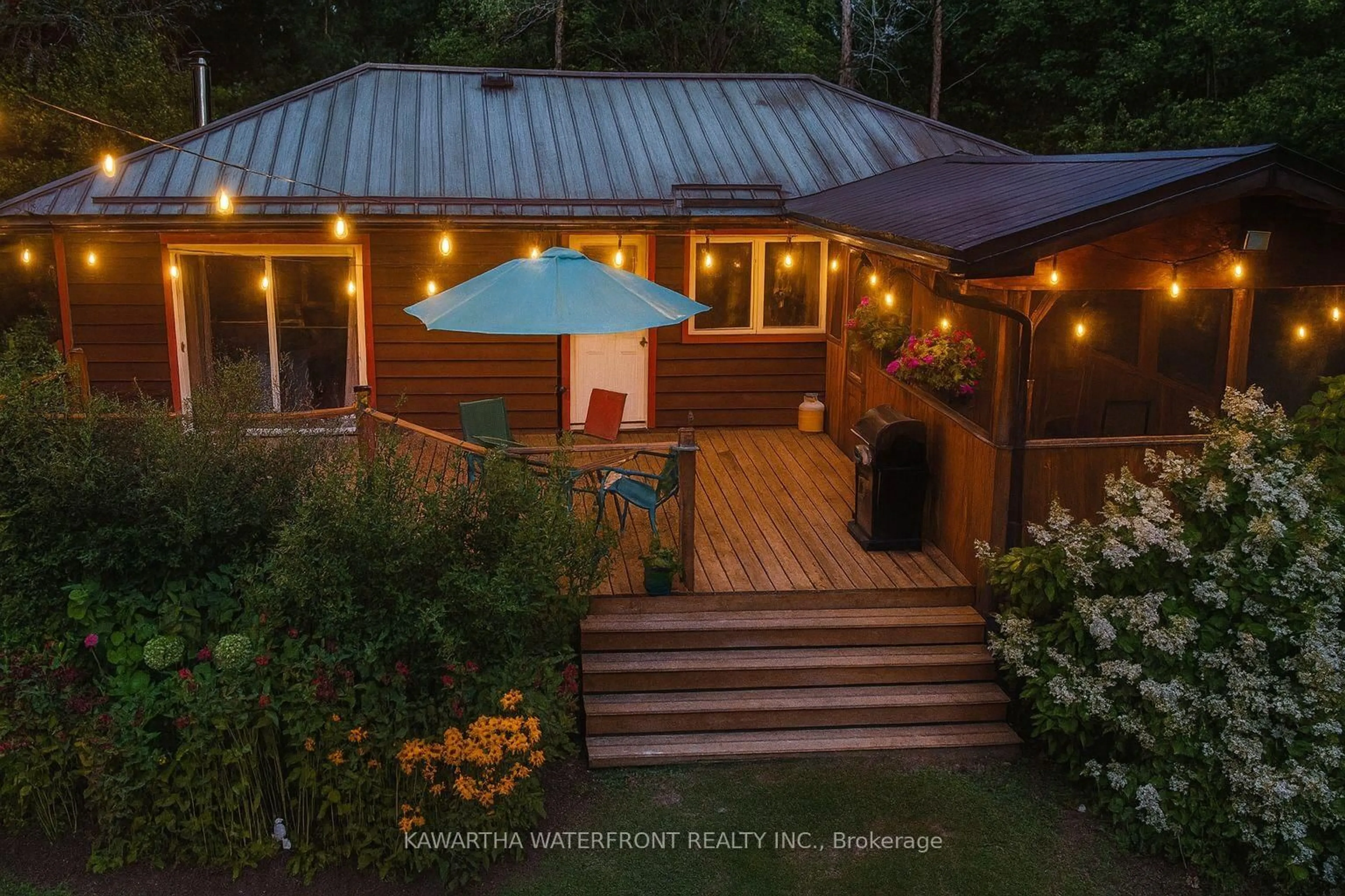 A pic from outside/outdoor area/front of a property/back of a property/a pic from drone, unknown for 1025 Nystedt Lane, Minden Hills Ontario K0M 2A1