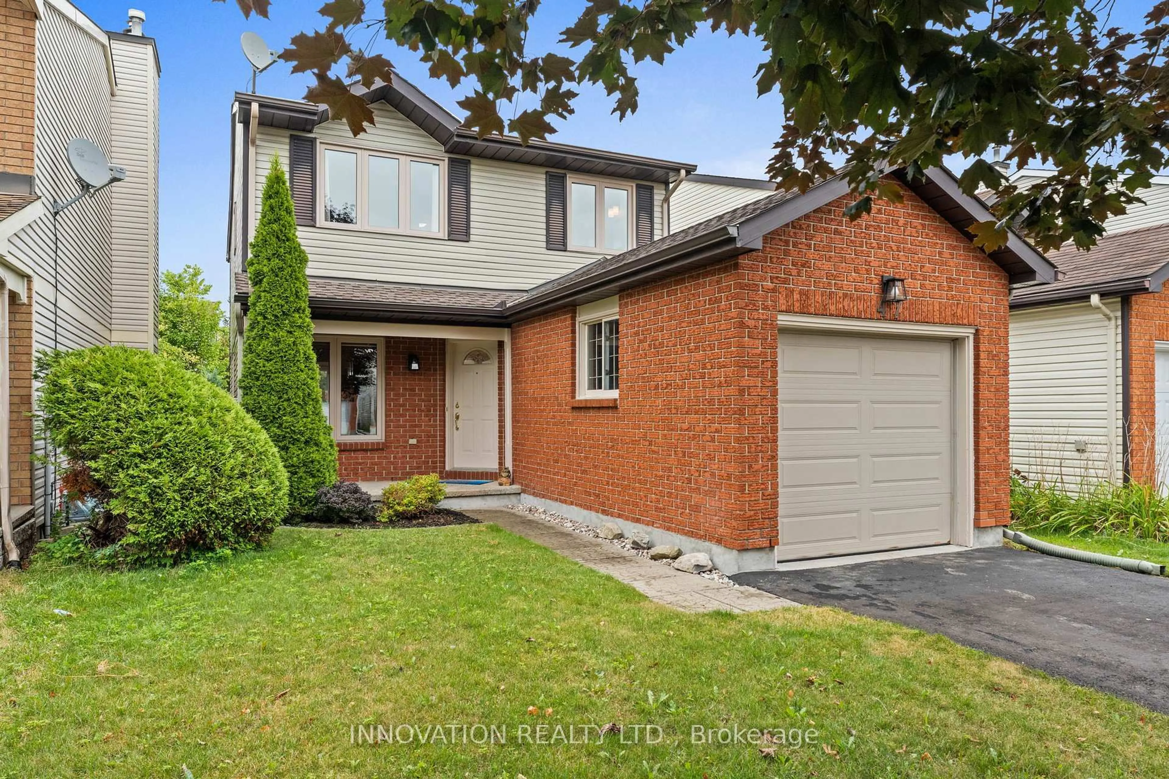 Home with brick exterior material, street for 47 Saddle Cres, Ottawa Ontario K1G 5L3