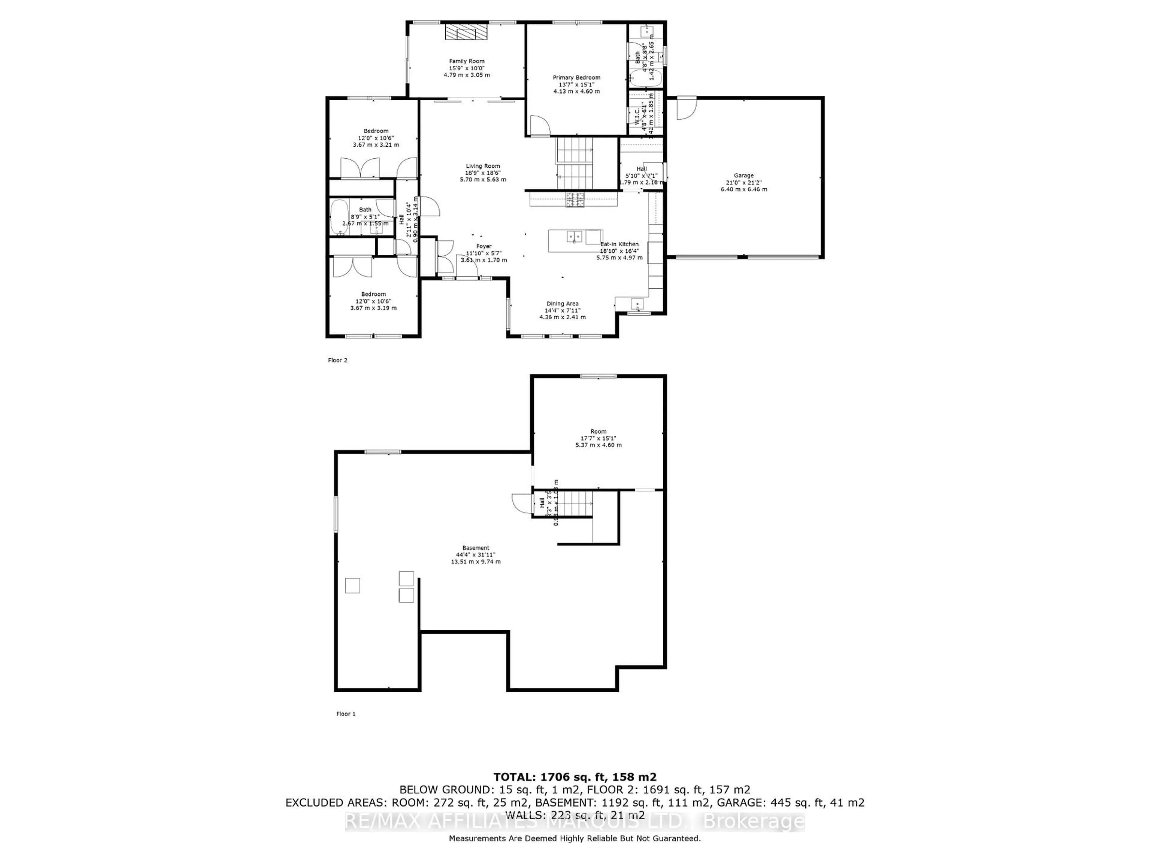 Floor plan for 20531 Old Montreal Rd, South Glengarry Ontario K0C 2C0