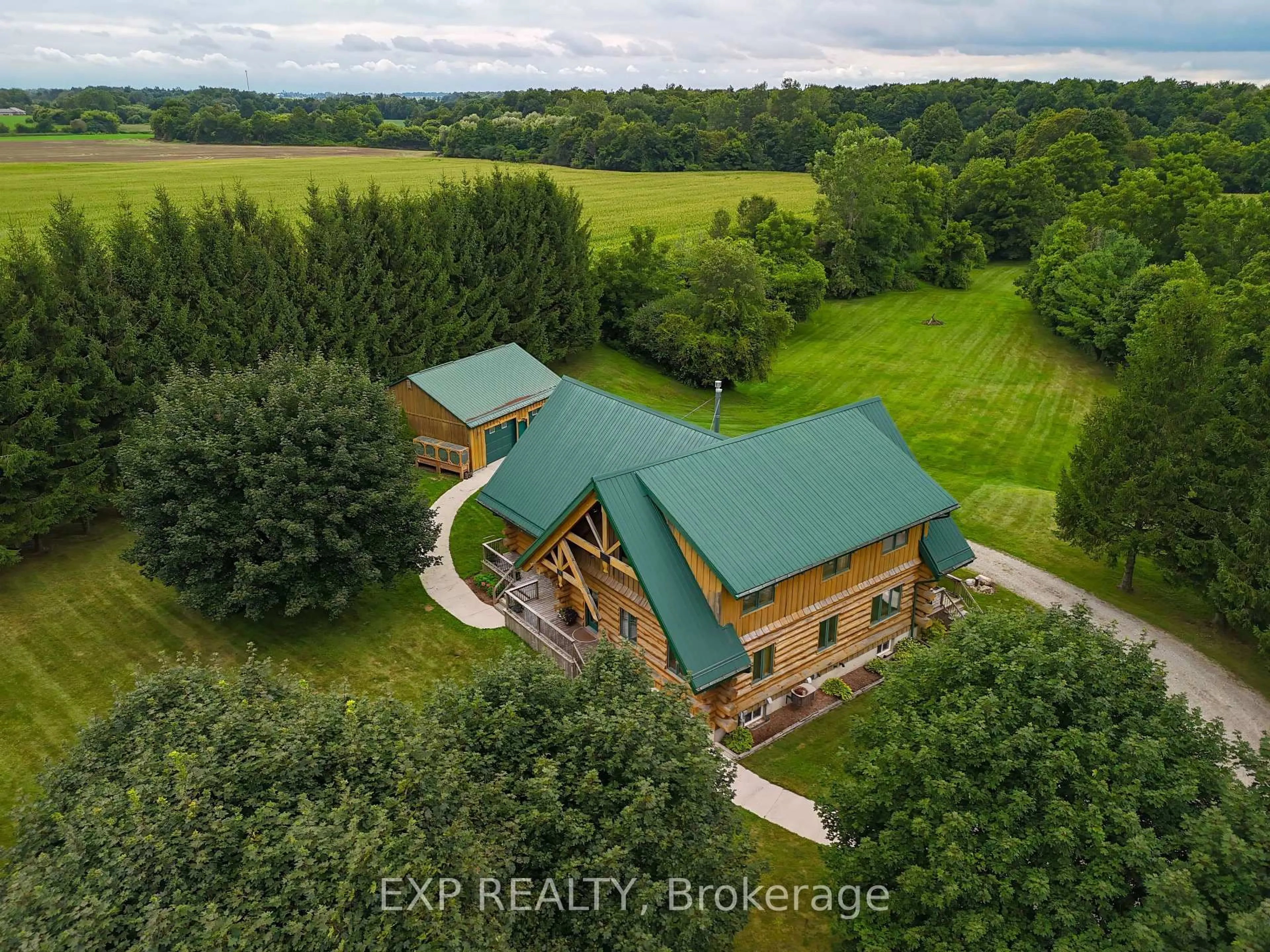 A pic from outside/outdoor area/front of a property/back of a property/a pic from drone, building for 48166 Yorke Line, Malahide Ontario N0L 1B0