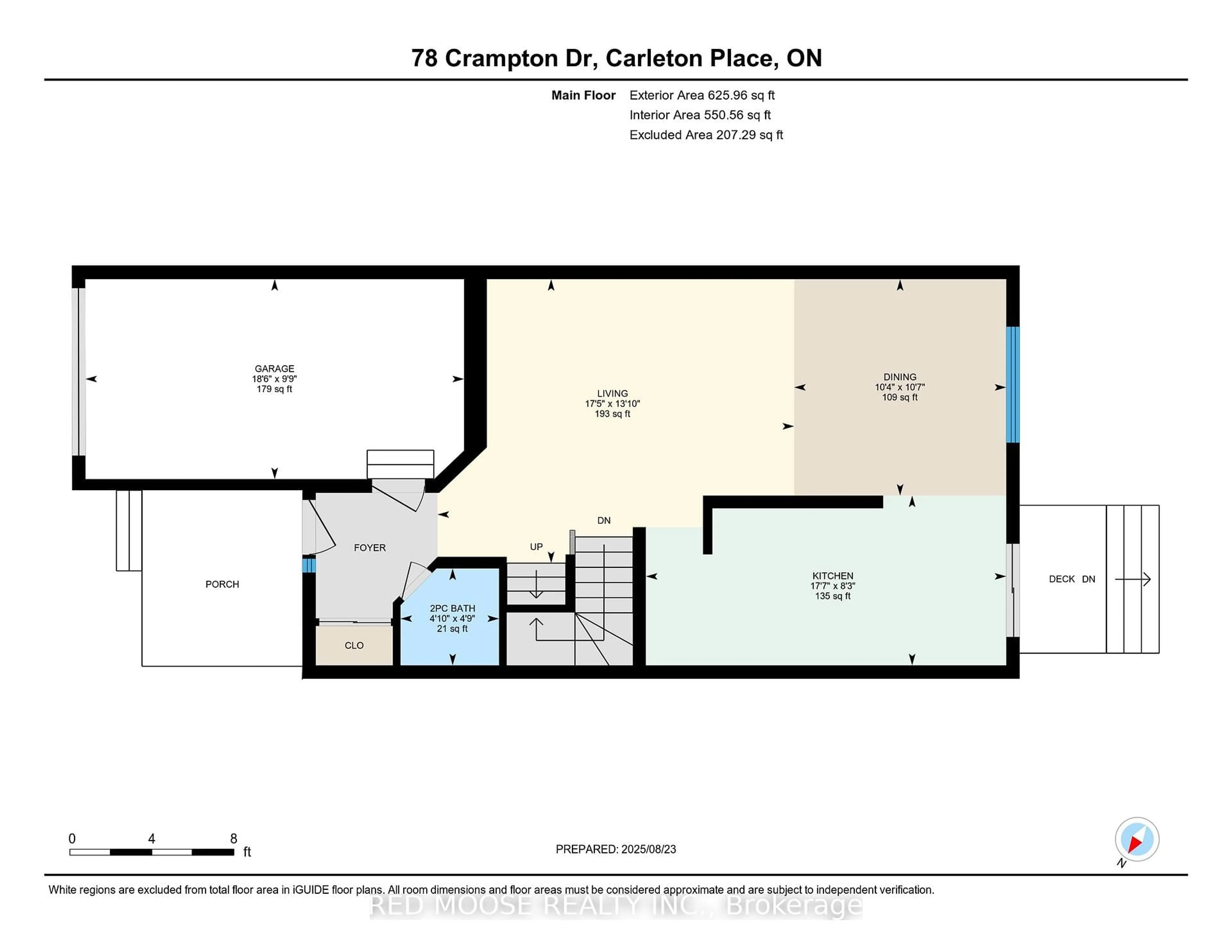Floor plan for 78 Crampton Dr, Carleton Place Ontario K7C 4P7