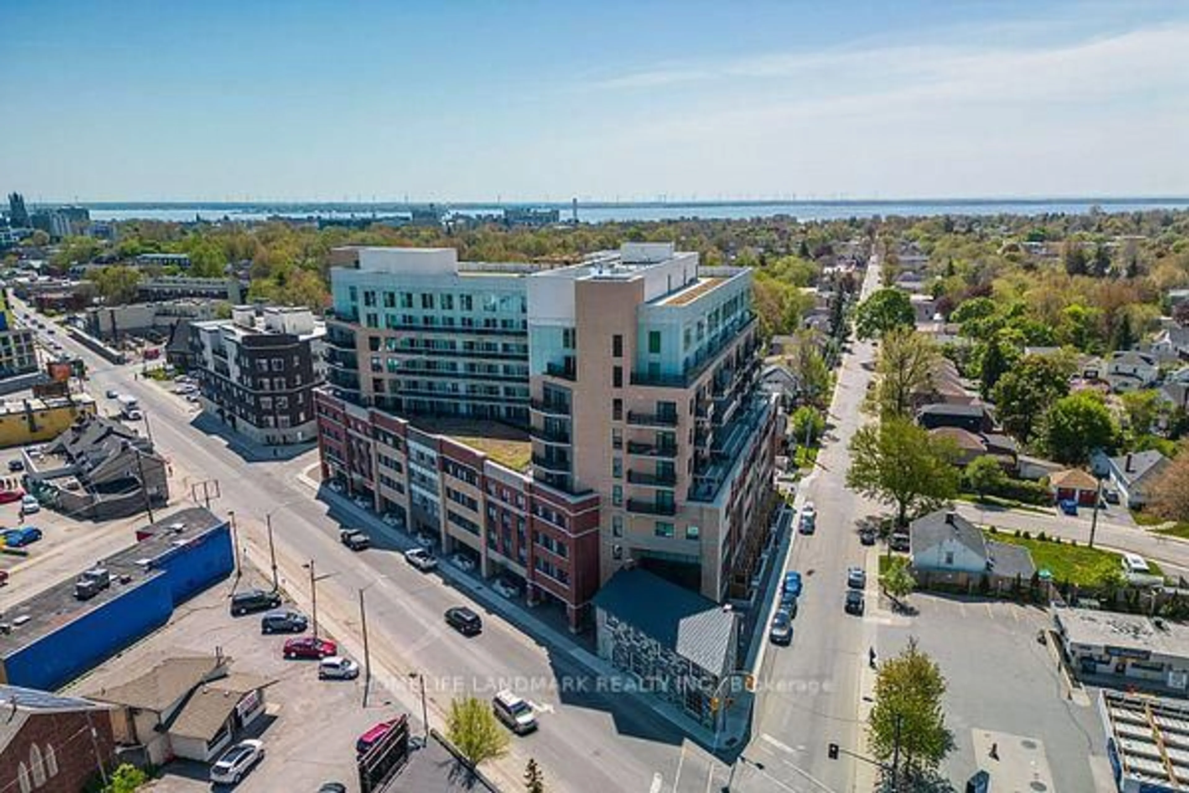 A pic from outside/outdoor area/front of a property/back of a property/a pic from drone, unknown for 652 Princess St #804, Kingston Ontario K7K 1E5