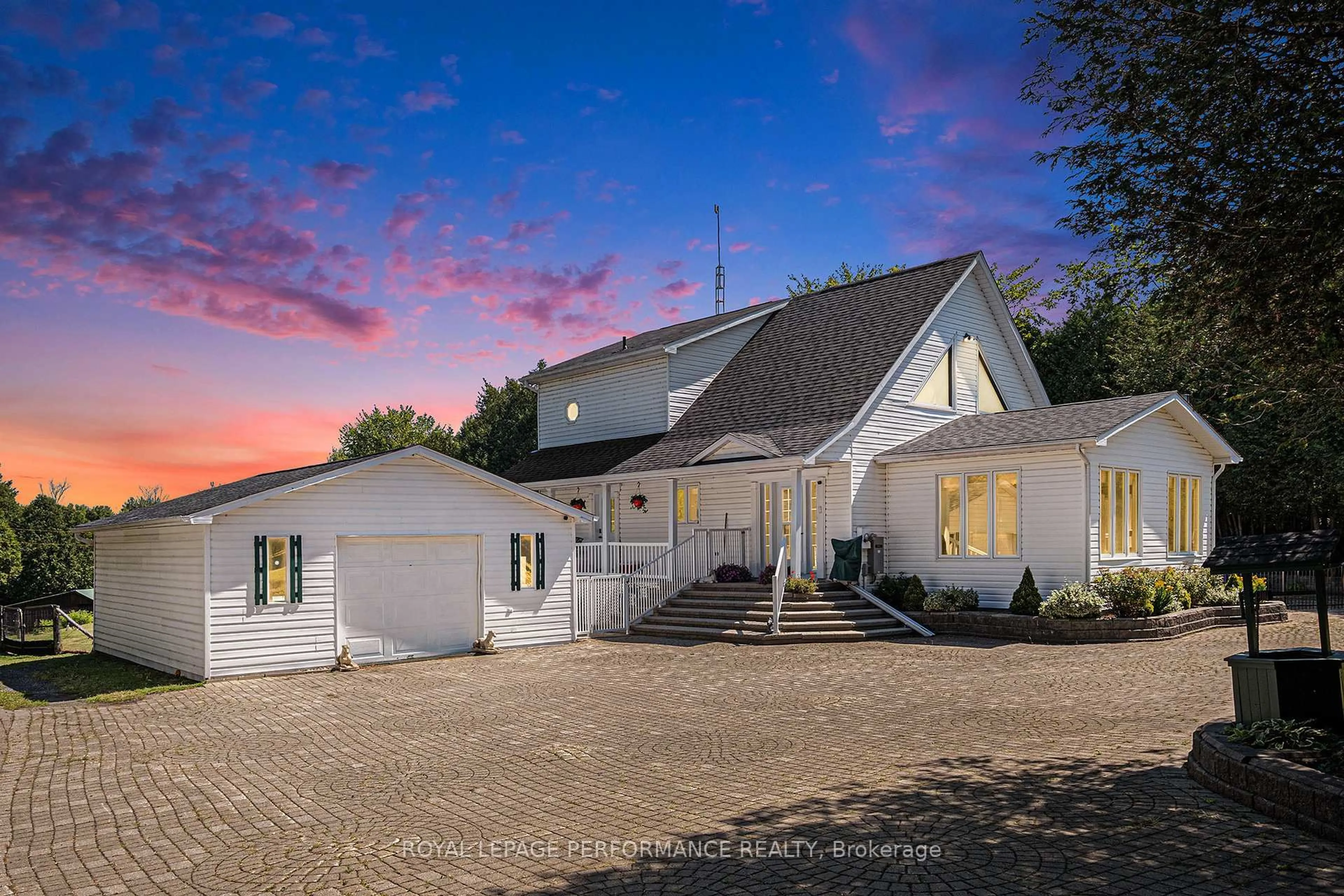 A pic from outside/outdoor area/front of a property/back of a property/a pic from drone, street for 3425 Kenyon Dam Rd, North Glengarry Ontario K0C 1A0