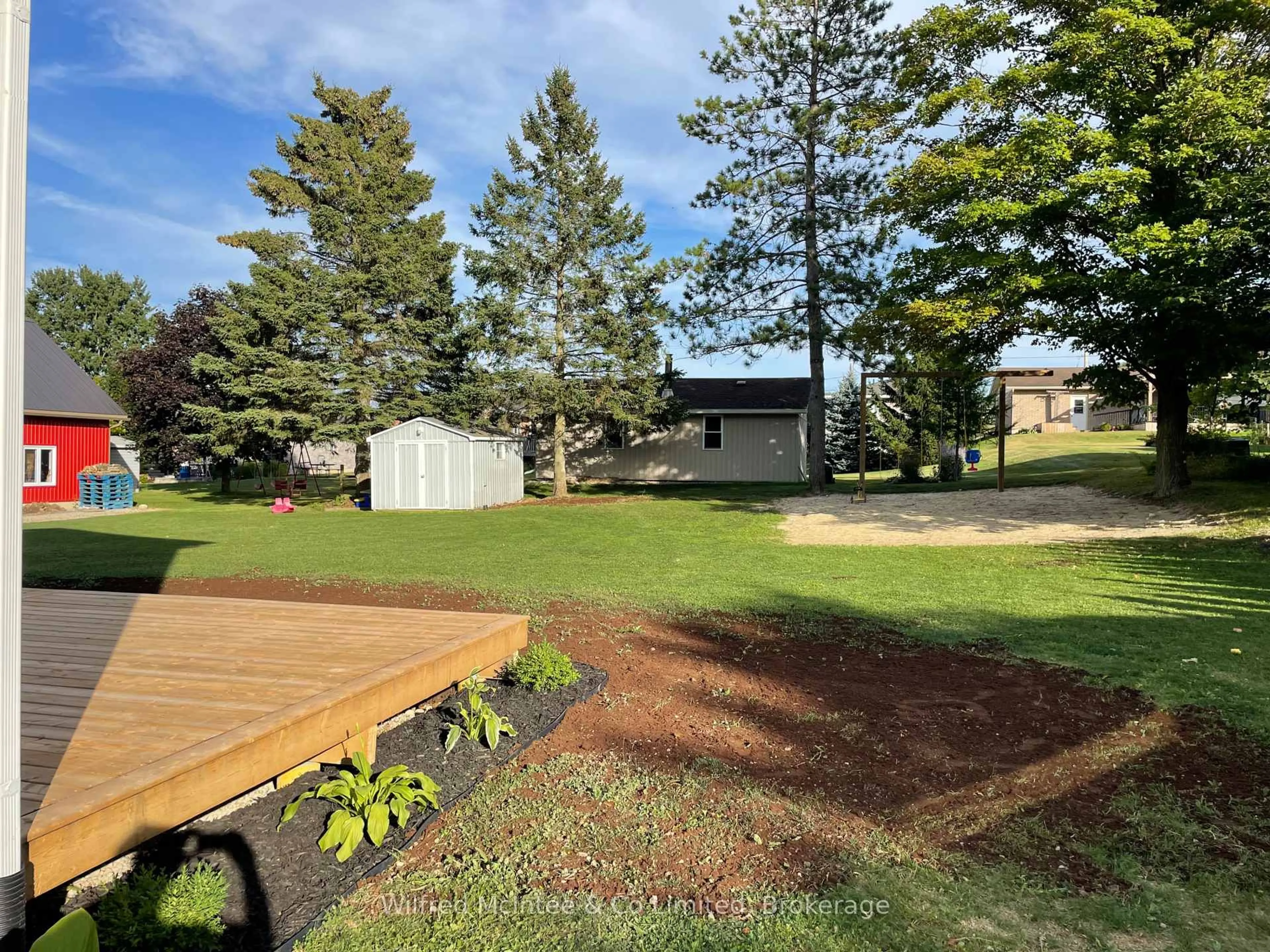 A pic from outside/outdoor area/front of a property/back of a property/a pic from drone, unknown for 49 Absalom St, South Bruce Ontario N0G 2J0