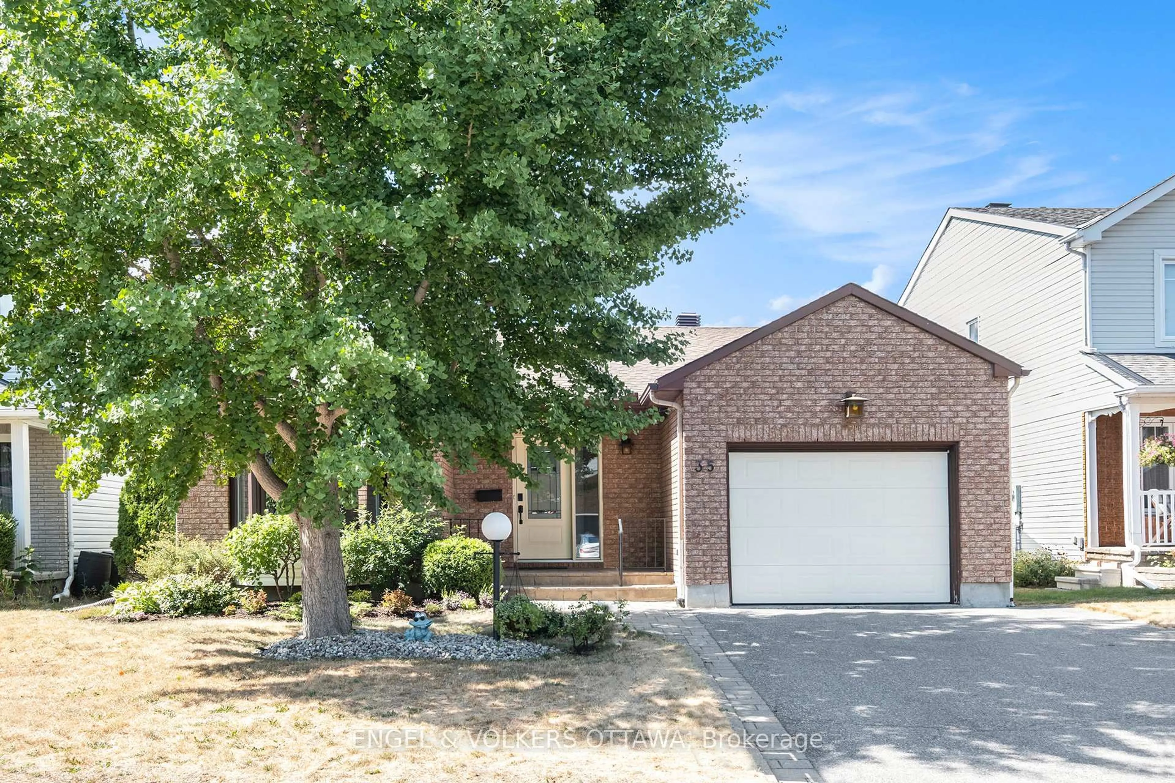 Home with brick exterior material, street for 35 Pepperrall Cres, Ottawa Ontario K2J 3W1