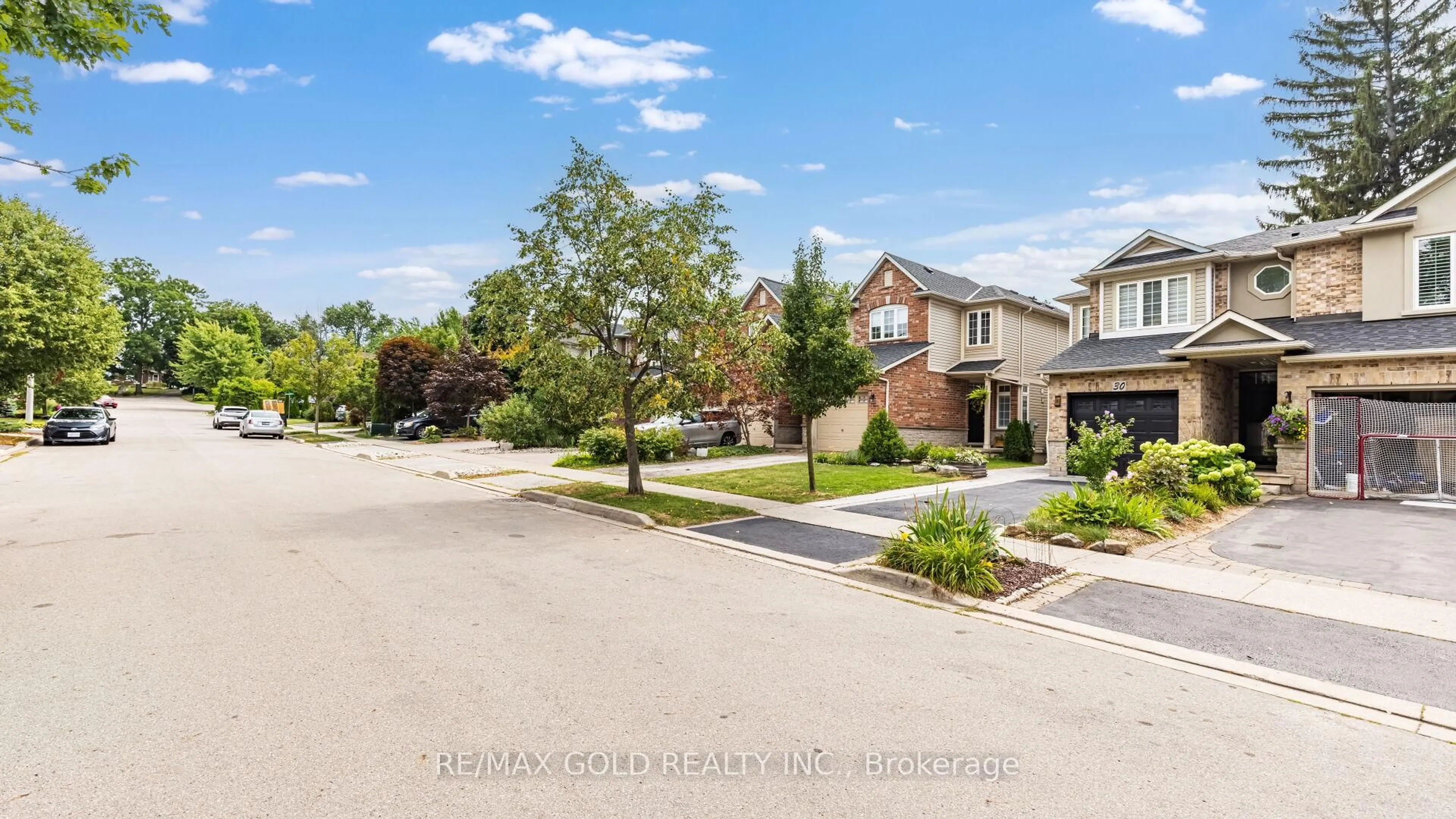 A pic from outside/outdoor area/front of a property/back of a property/a pic from drone, street for 30 Sunnycroft Crt, Hamilton Ontario L8B 0L3