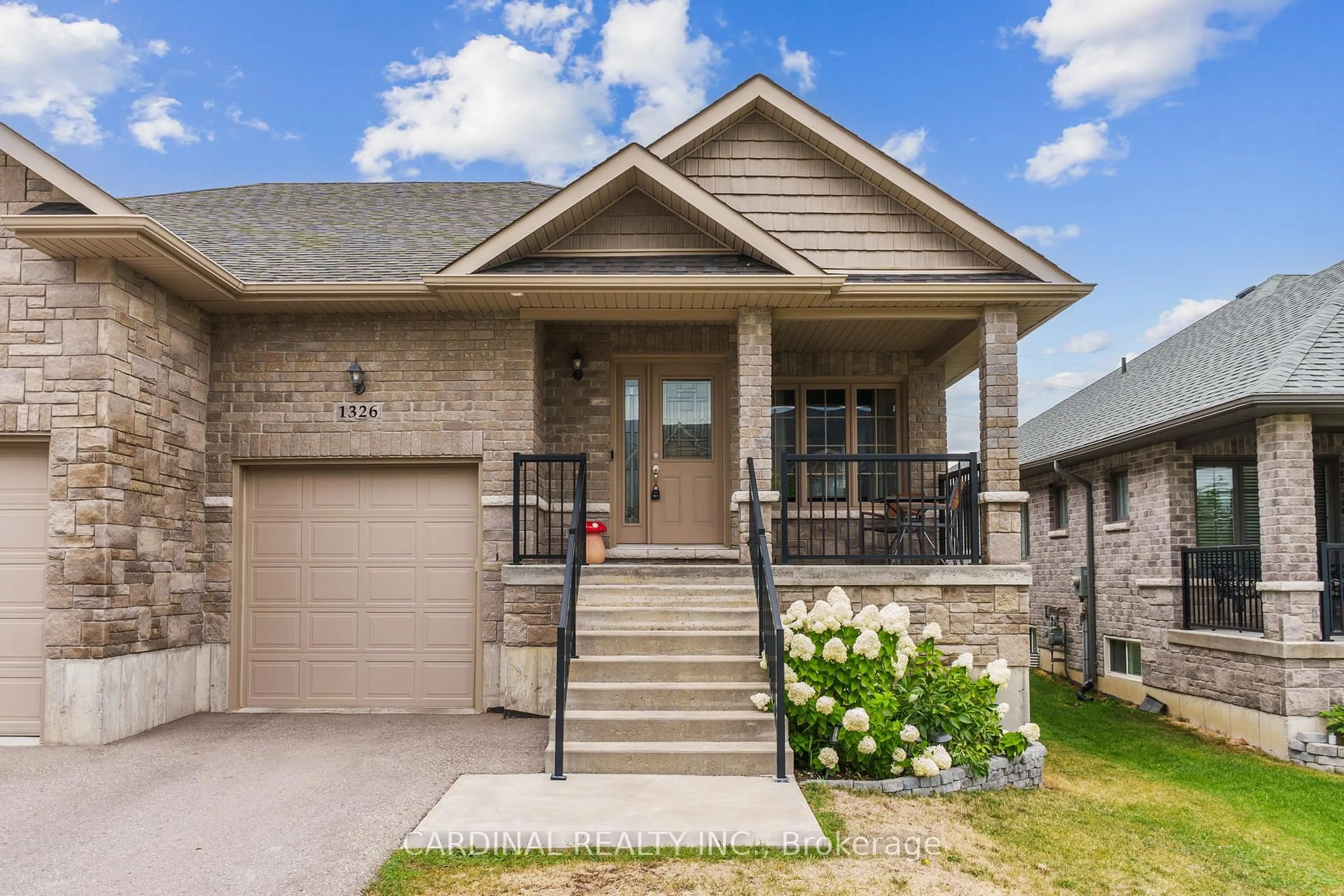 Home with brick exterior material, street for 1326 Alder Rd, Cobourg Ontario K9A 0J8