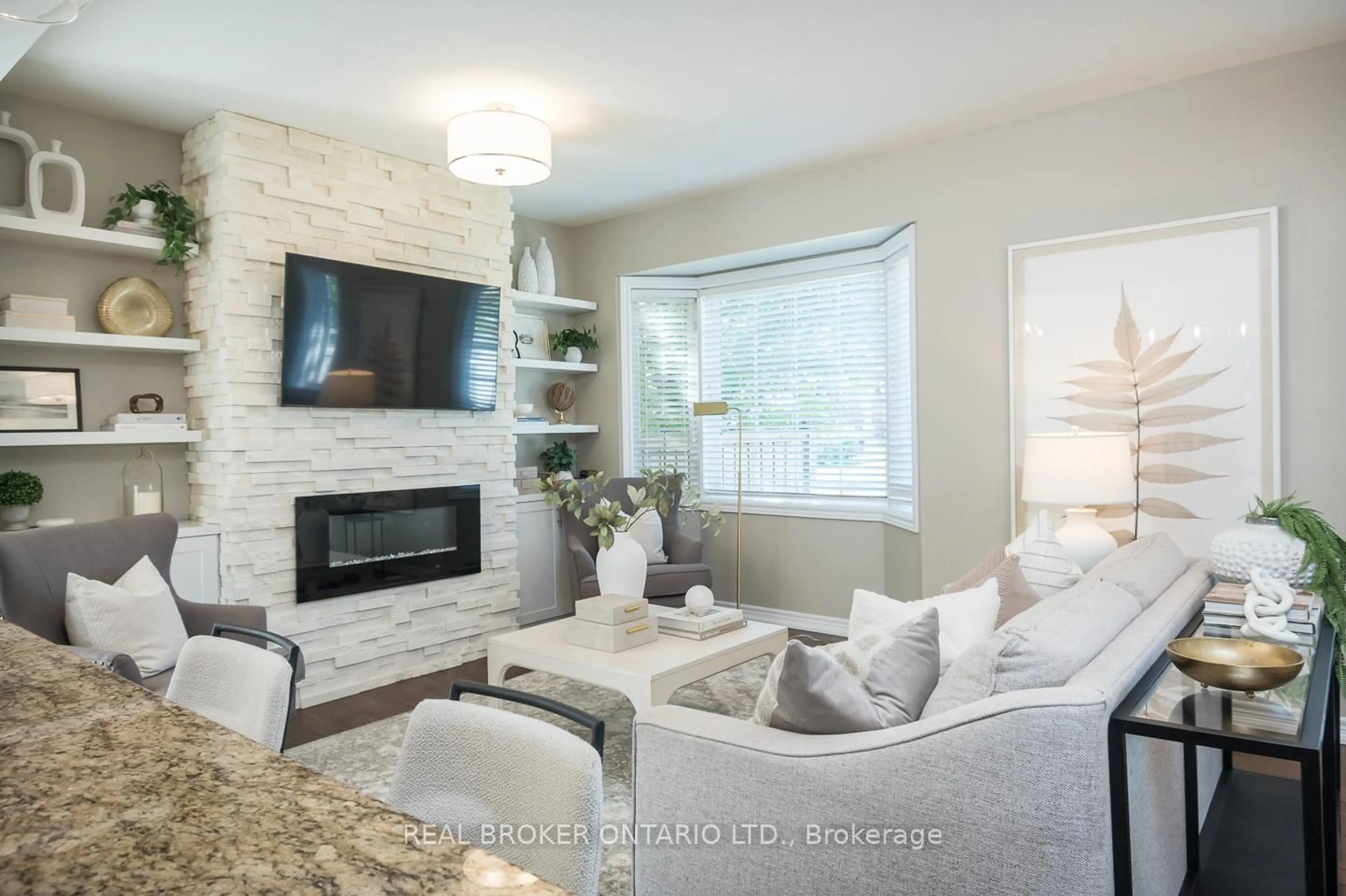 Living room with furniture, unknown for 90 Raymond Rd #28, Hamilton Ontario L9K 0J6