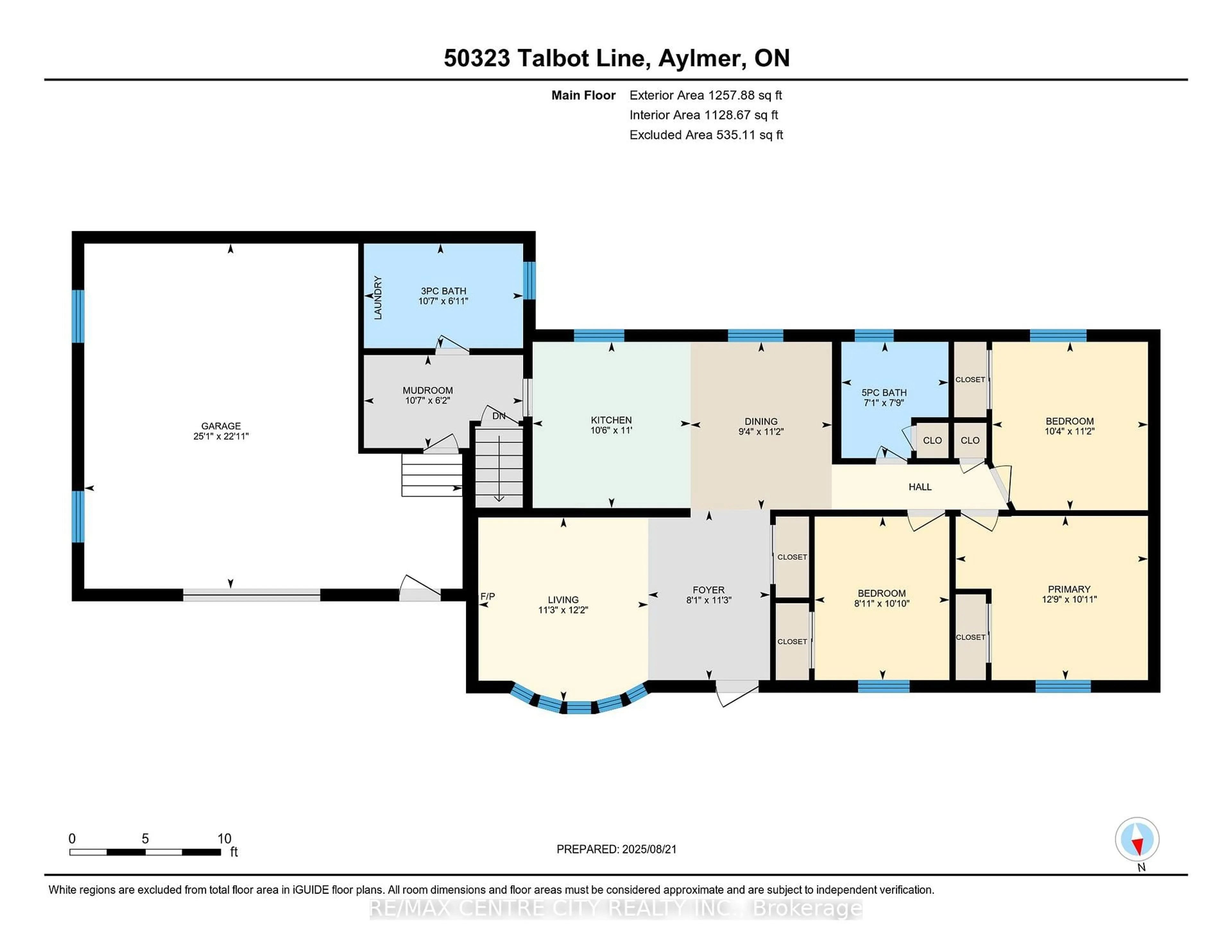 Floor plan for 50323 Talbot Line, Malahide Ontario N5H 2R1