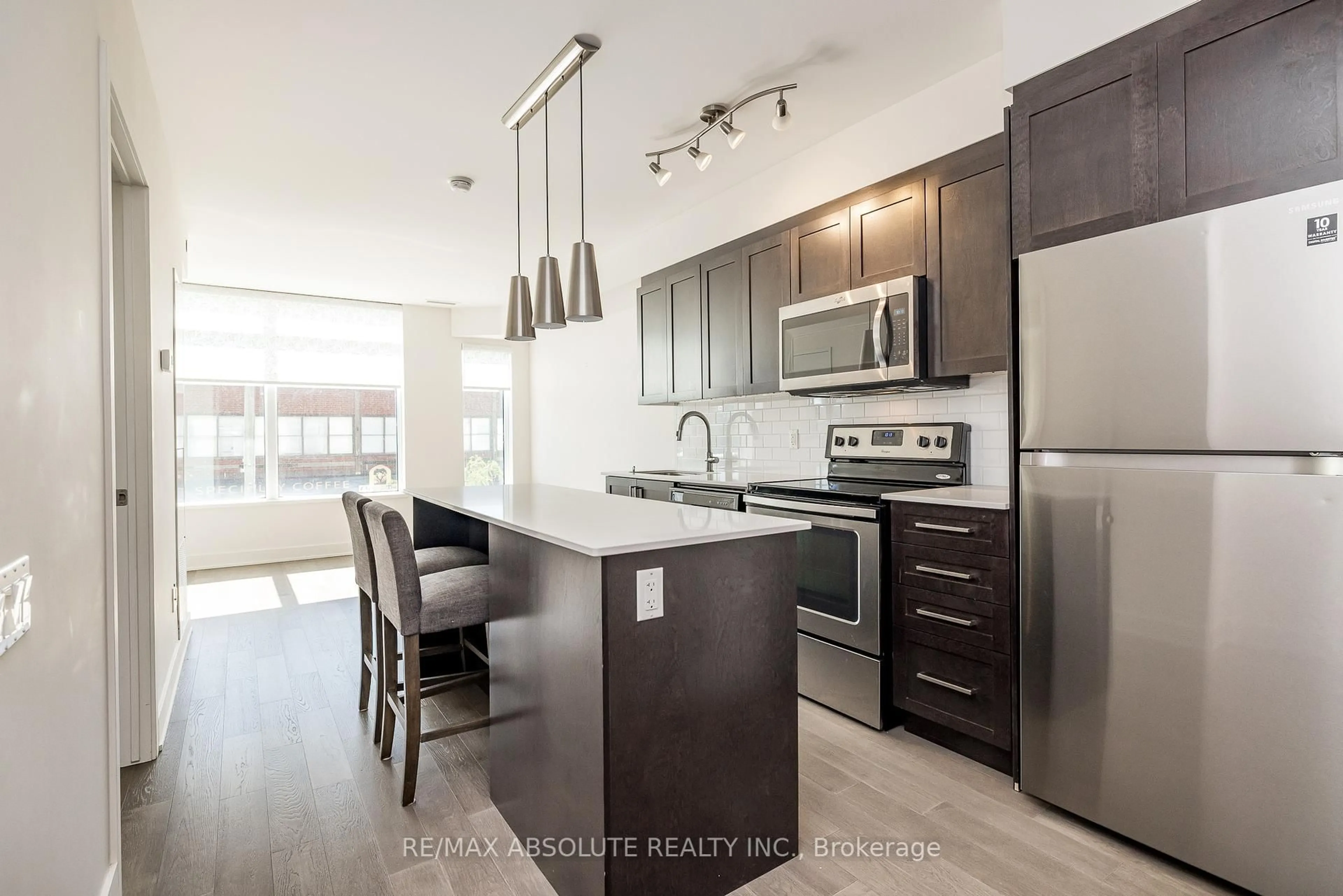 Open concept kitchen, unknown for 411 Mackay St #209, Ottawa Ontario K1M 2C5