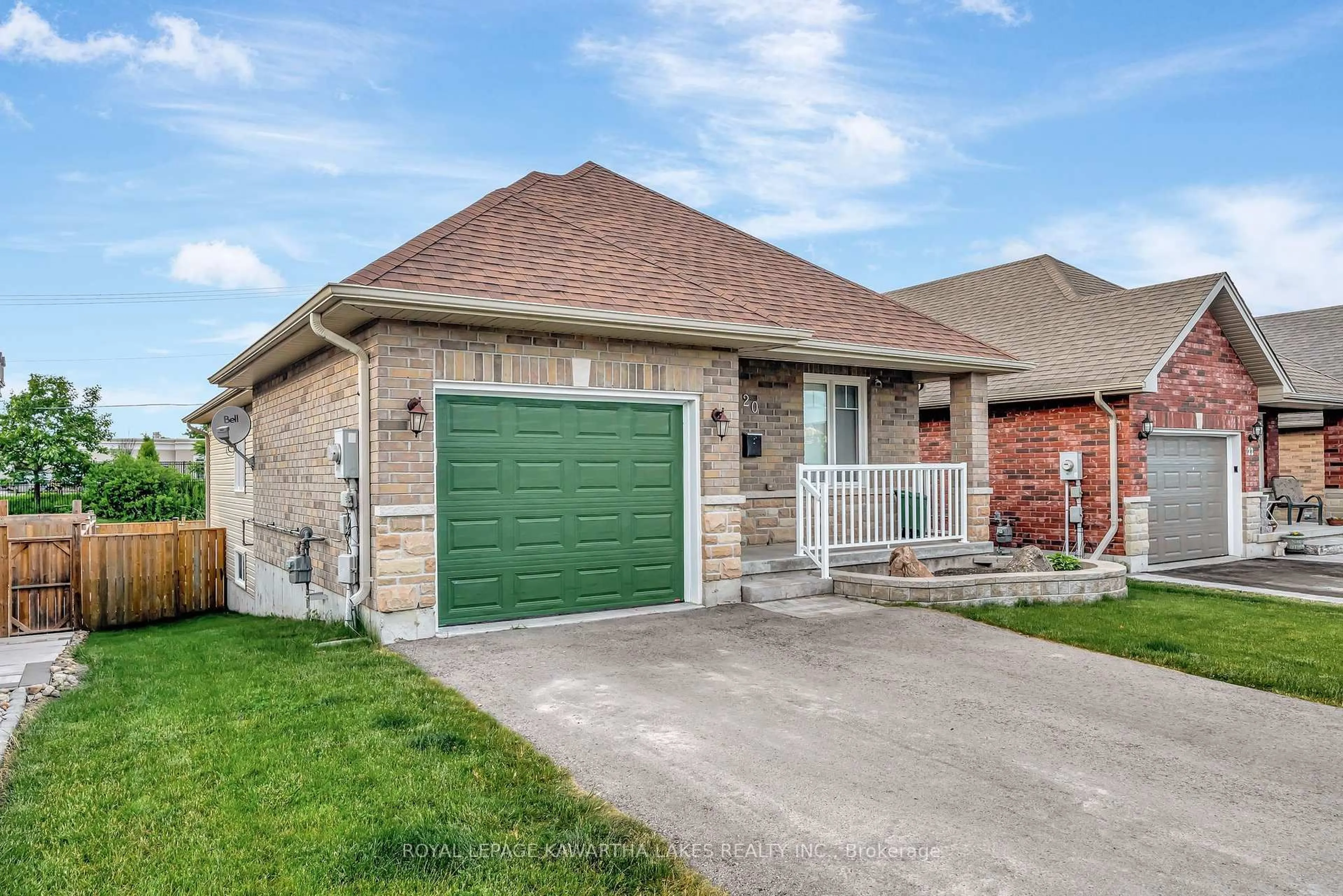 Home with brick exterior material, street for 20 Lisbeth Cres, Kawartha Lakes Ontario K9V 0C9