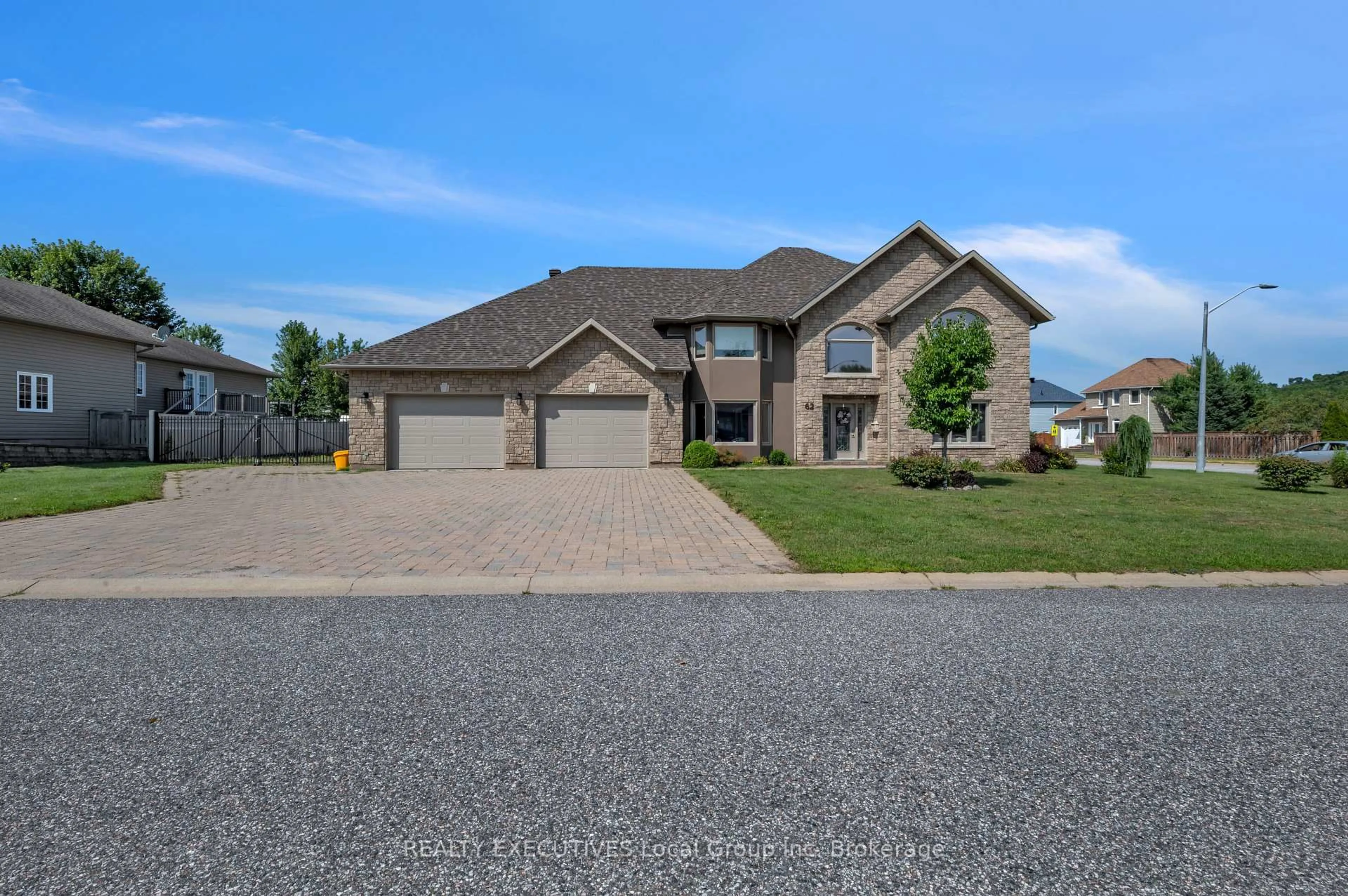 Home with brick exterior material, street for 62 DELLANDREA Dr, North Bay Ontario P1B 0B1
