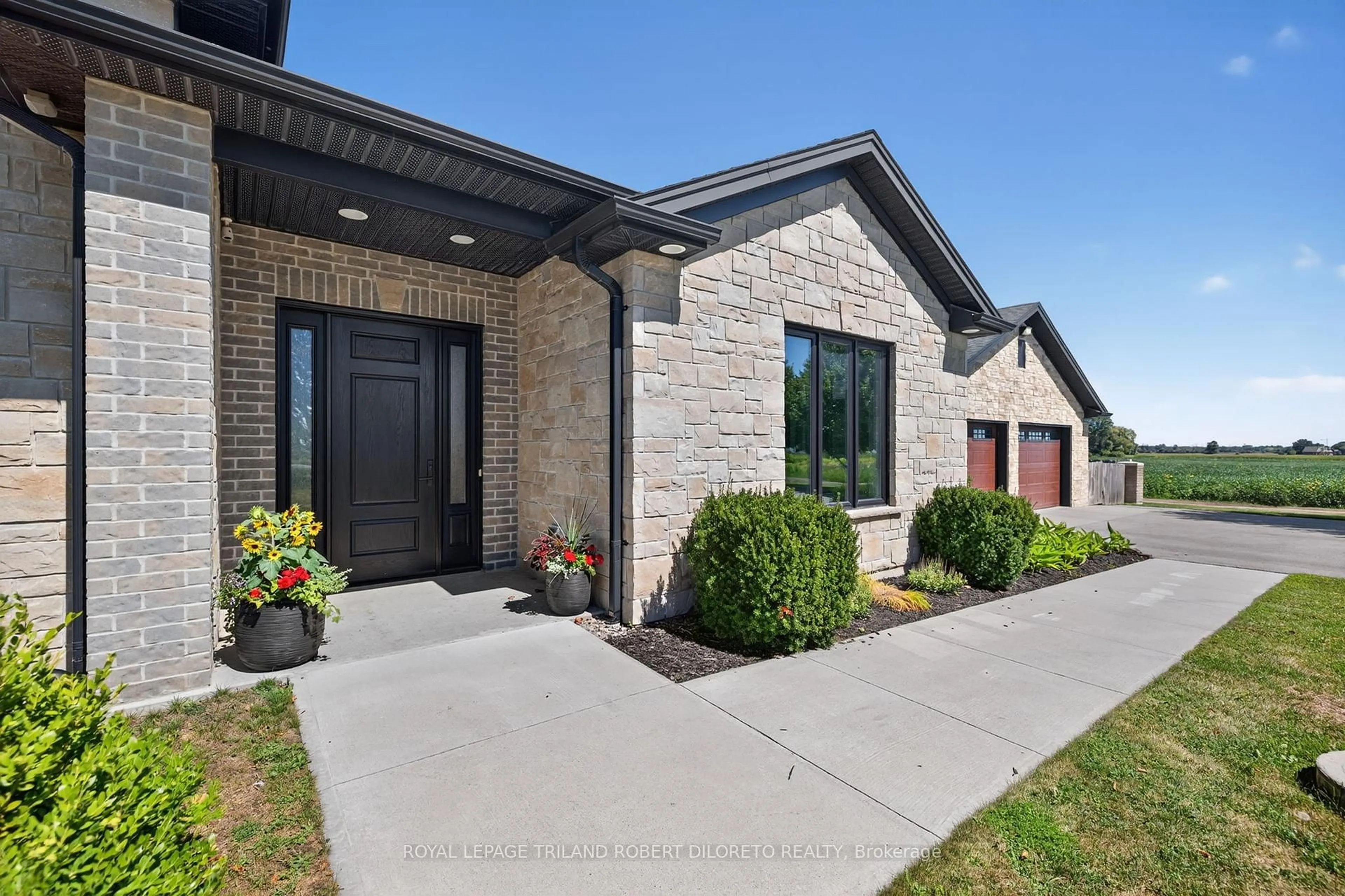 Home with brick exterior material, street for 1445 Sunningdale Rd, London North Ontario N6G 5B7