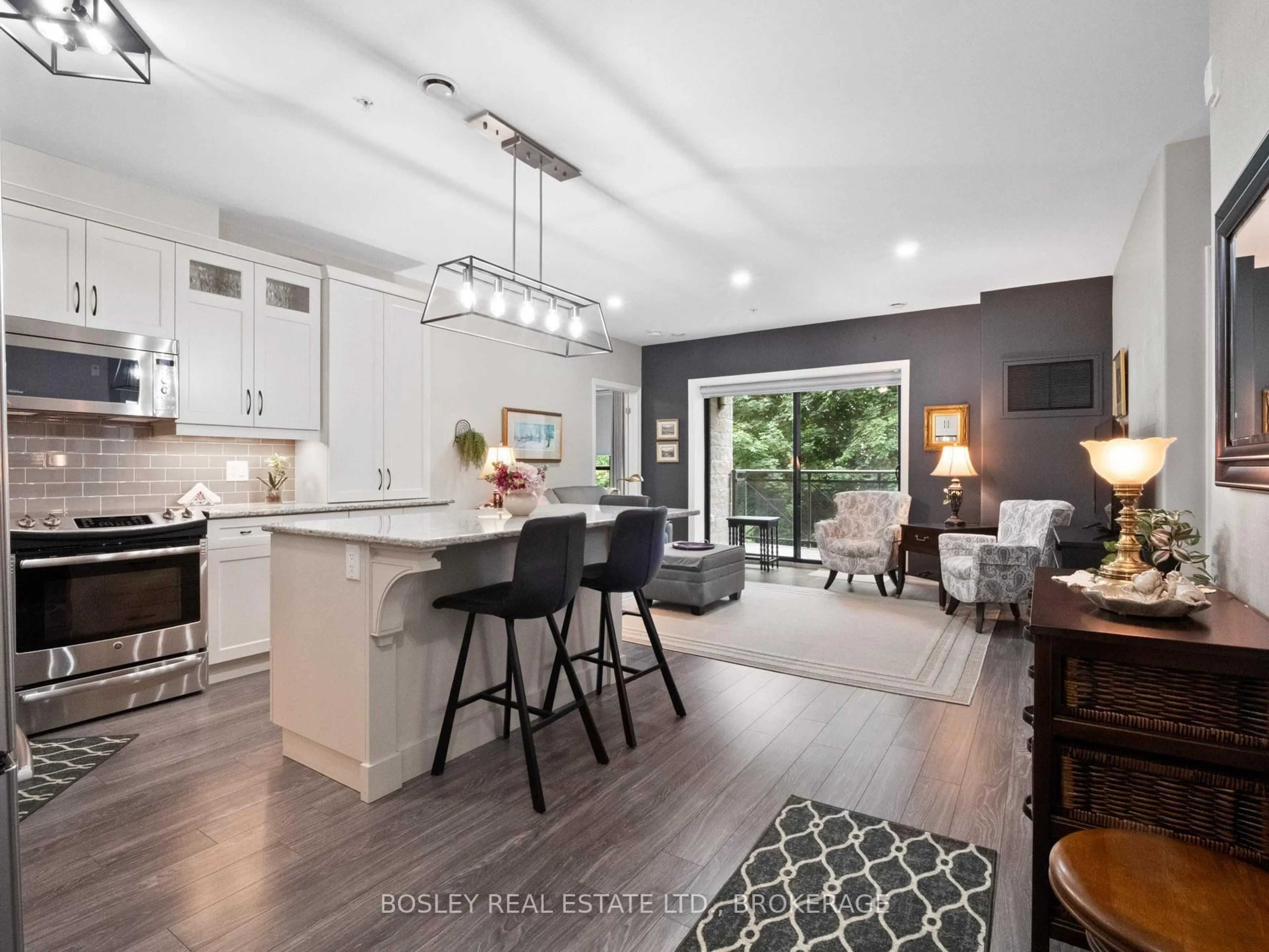Open concept kitchen, unknown for 379 Scott St #202, St. Catharines Ontario L2M 3W2