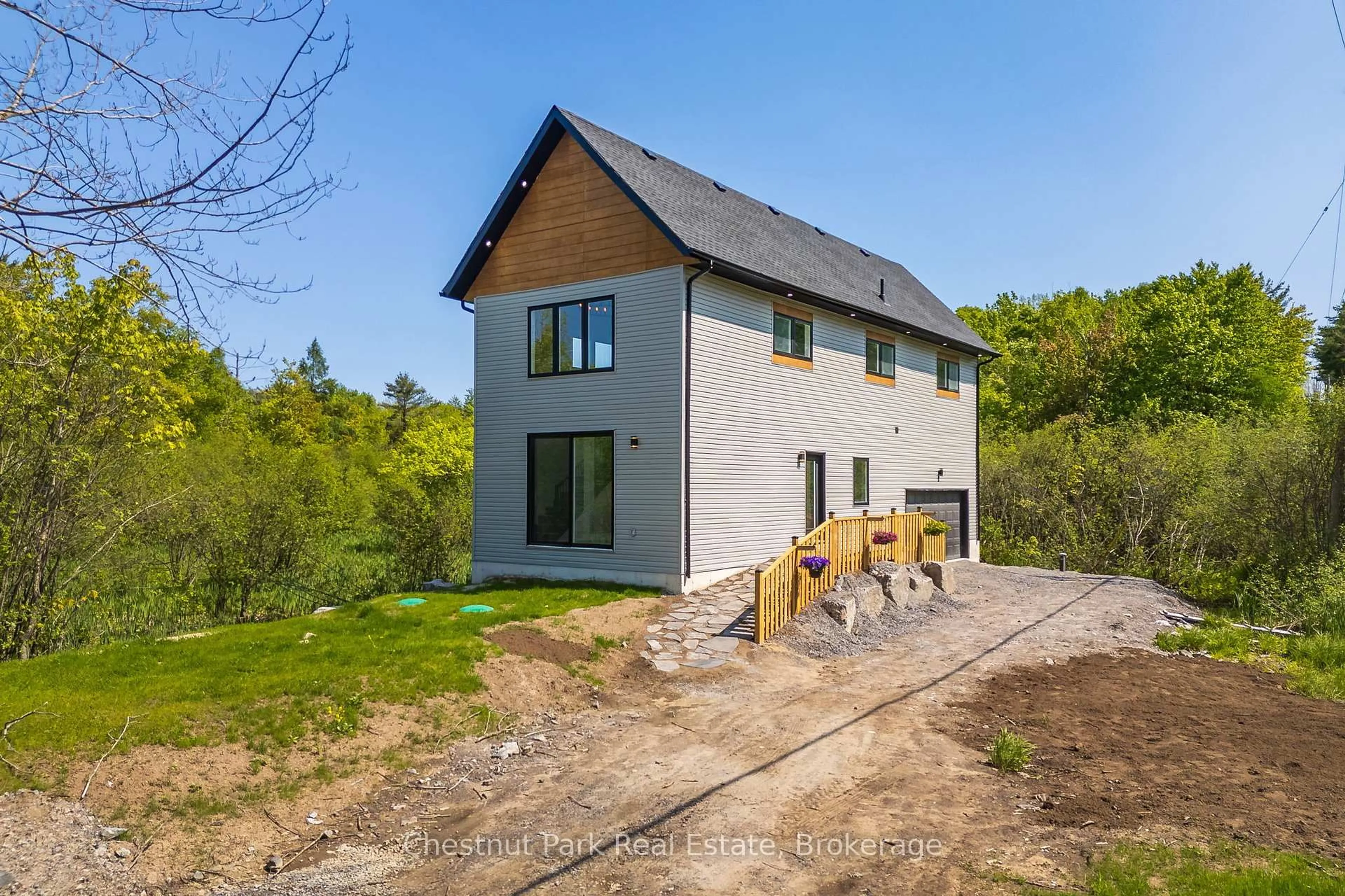 A pic from outside/outdoor area/front of a property/back of a property/a pic from drone, building for 3980 MUSKOKA RD 169, Muskoka Lakes Ontario P0B 1J0
