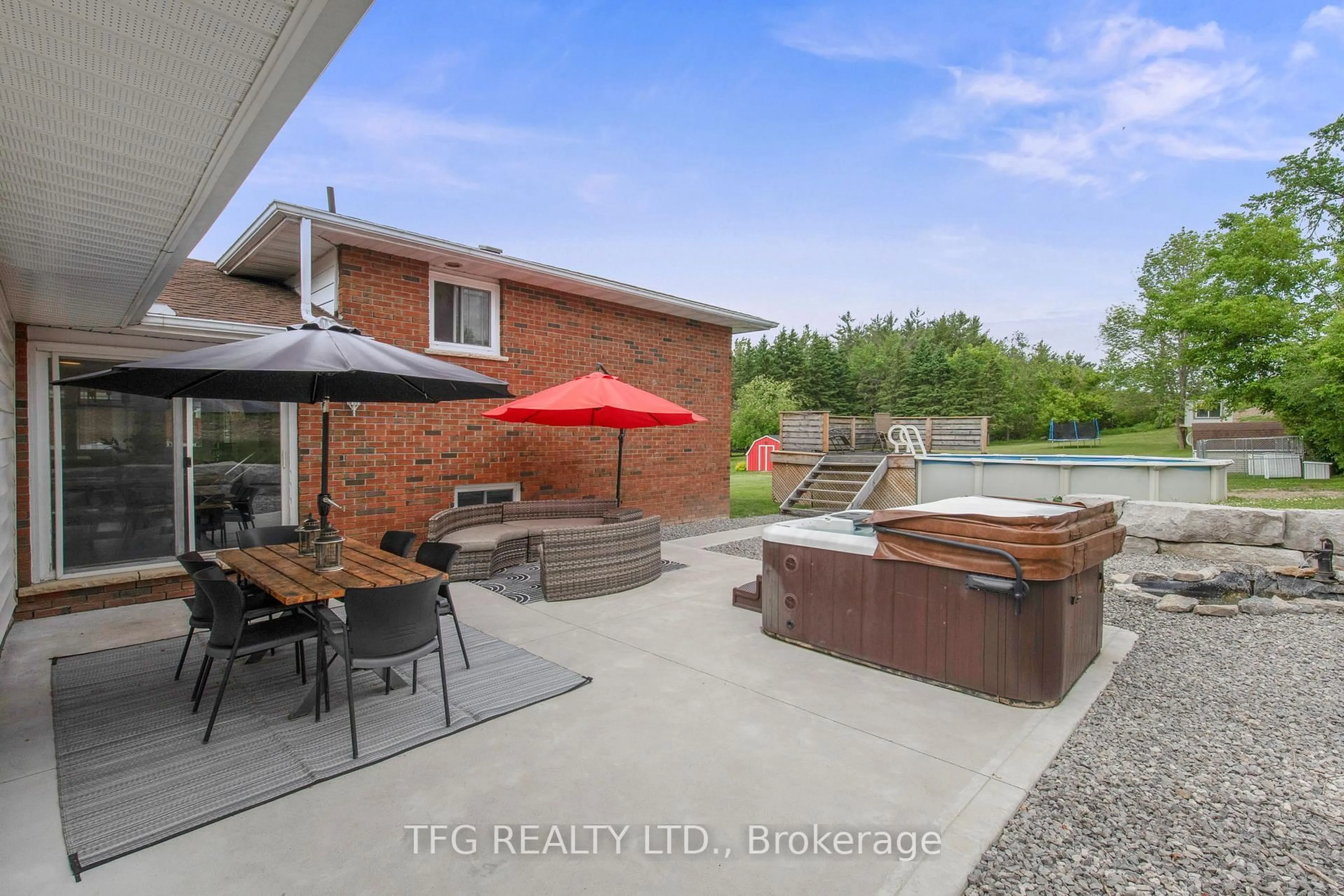 Patio, unknown for 386 Mount Nebo Rd, Kawartha Lakes Ontario K0L 2W0
