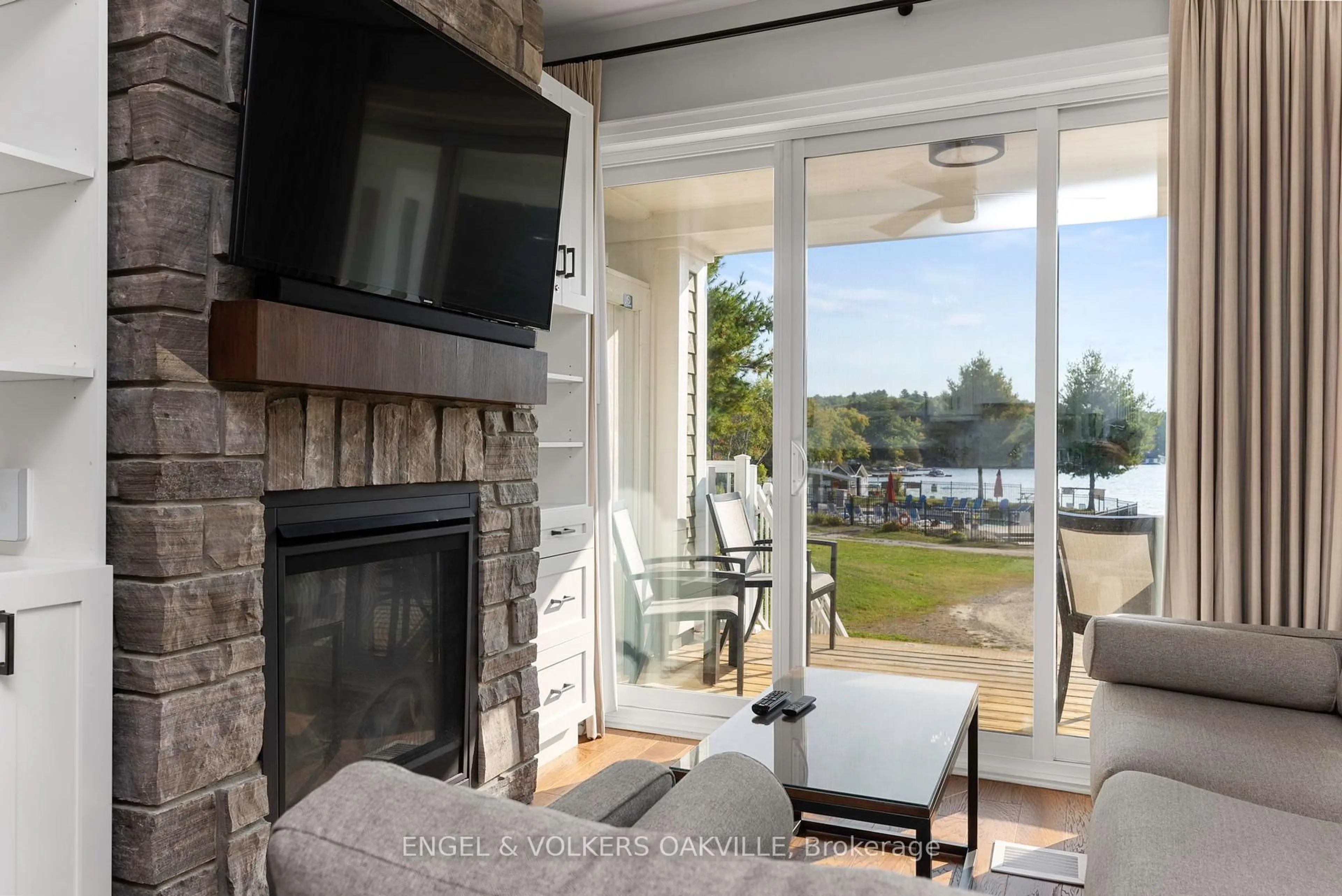 Patio, water/lake/river/ocean view for 1869 Muskoka Road 118 #C - 103, Muskoka Lakes Ontario P1L 1X1