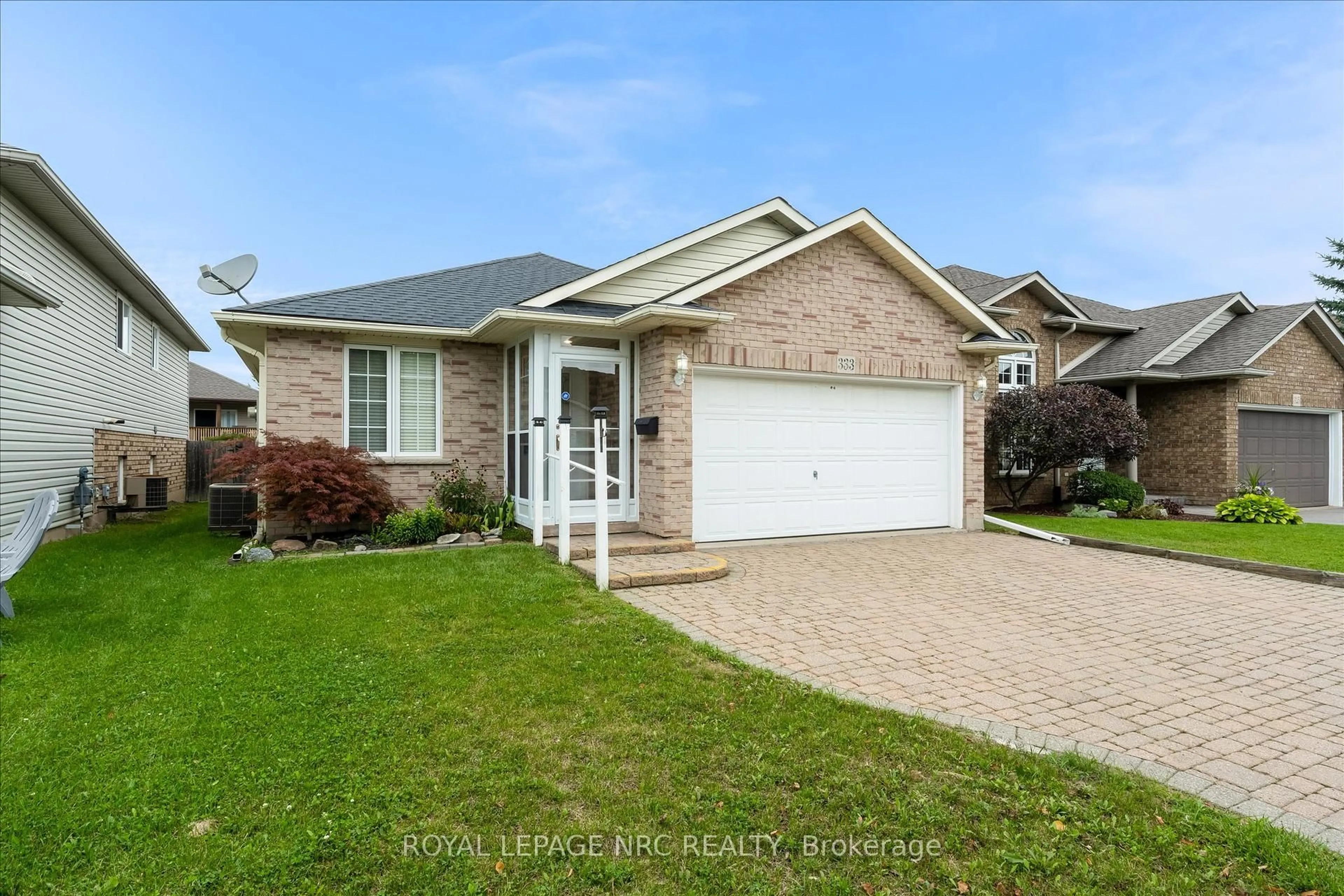 Home with brick exterior material, street for 333 Lea Cres, Welland Ontario L3C 7J8