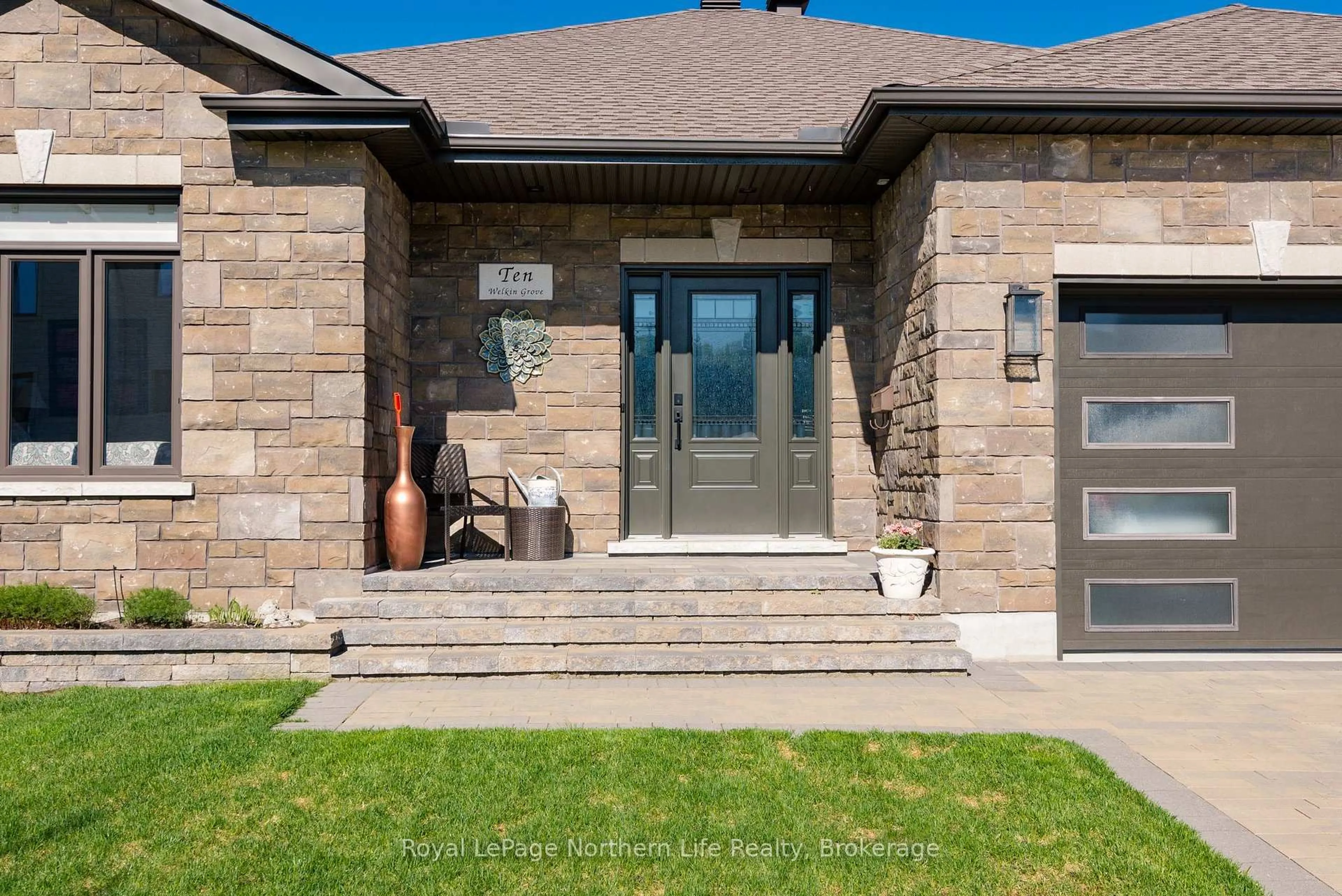 Home with brick exterior material, unknown for 10 Welkin Grve, North Bay Ontario P1A 0G7
