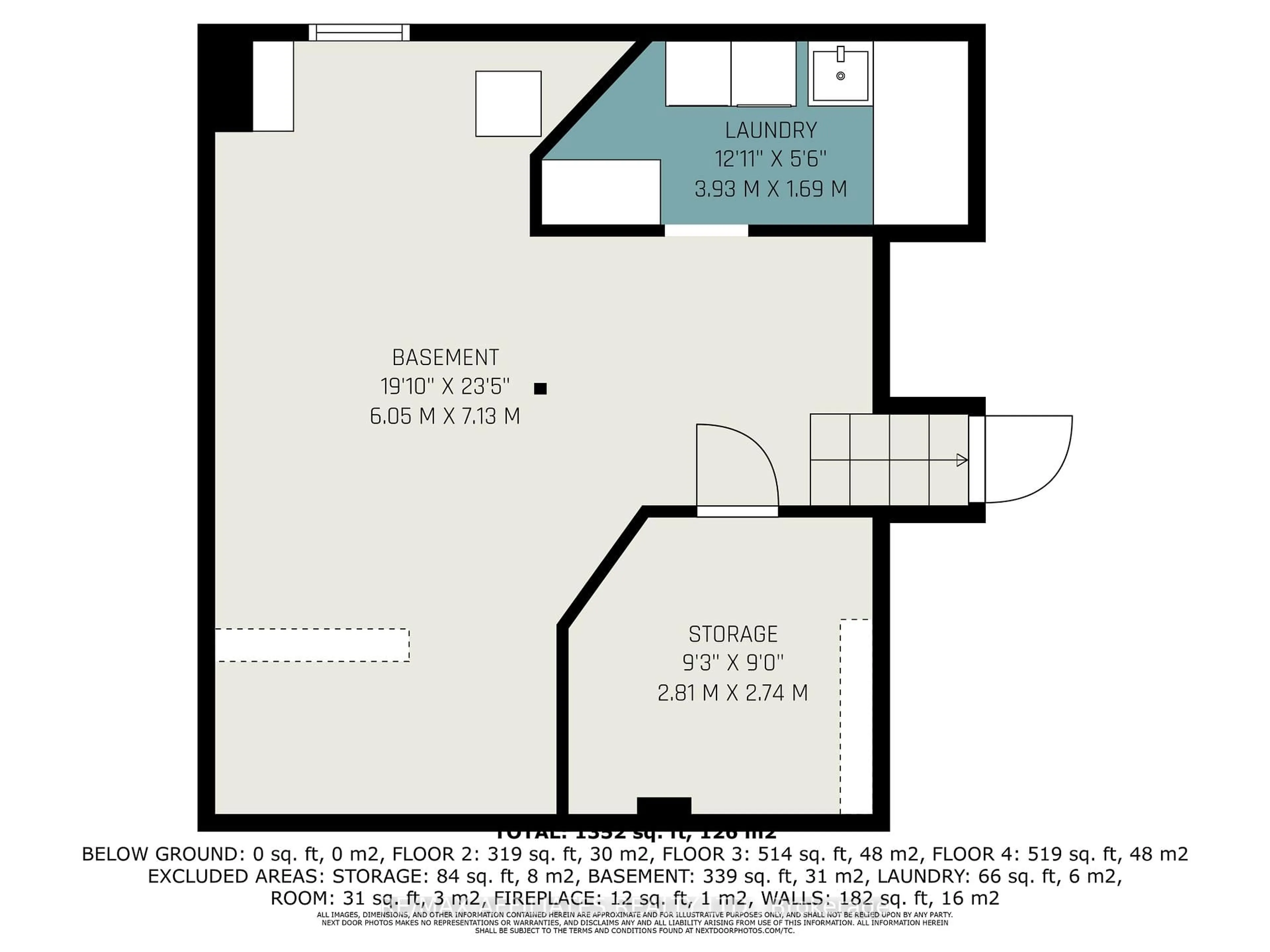 Floor plan for 12 Ross St, Smiths Falls Ontario K7A 4V6