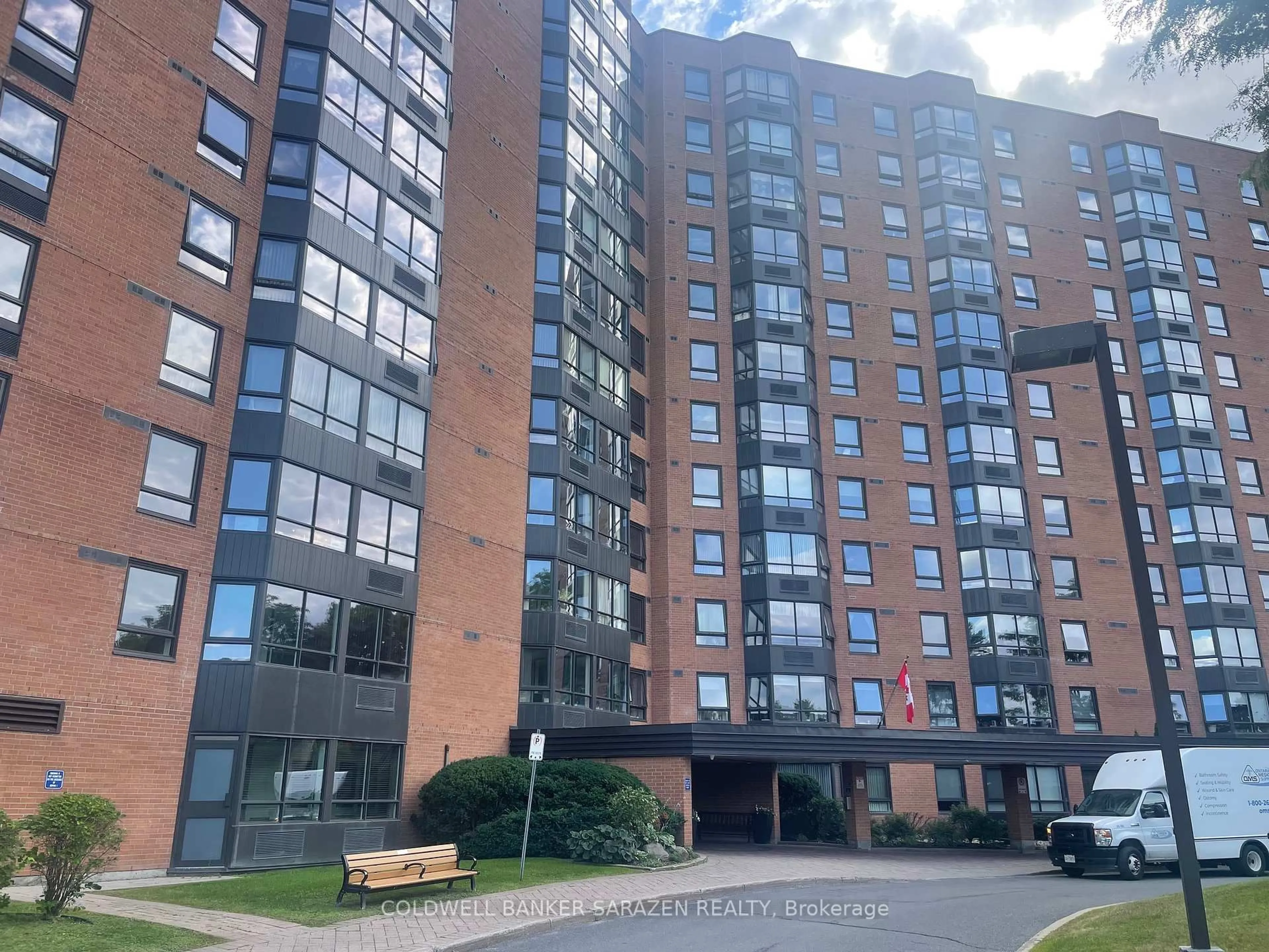A pic from outside/outdoor area/front of a property/back of a property/a pic from drone, unknown for 80 Sandcastle Dr #1215, Ottawa Ontario K2H 9E7