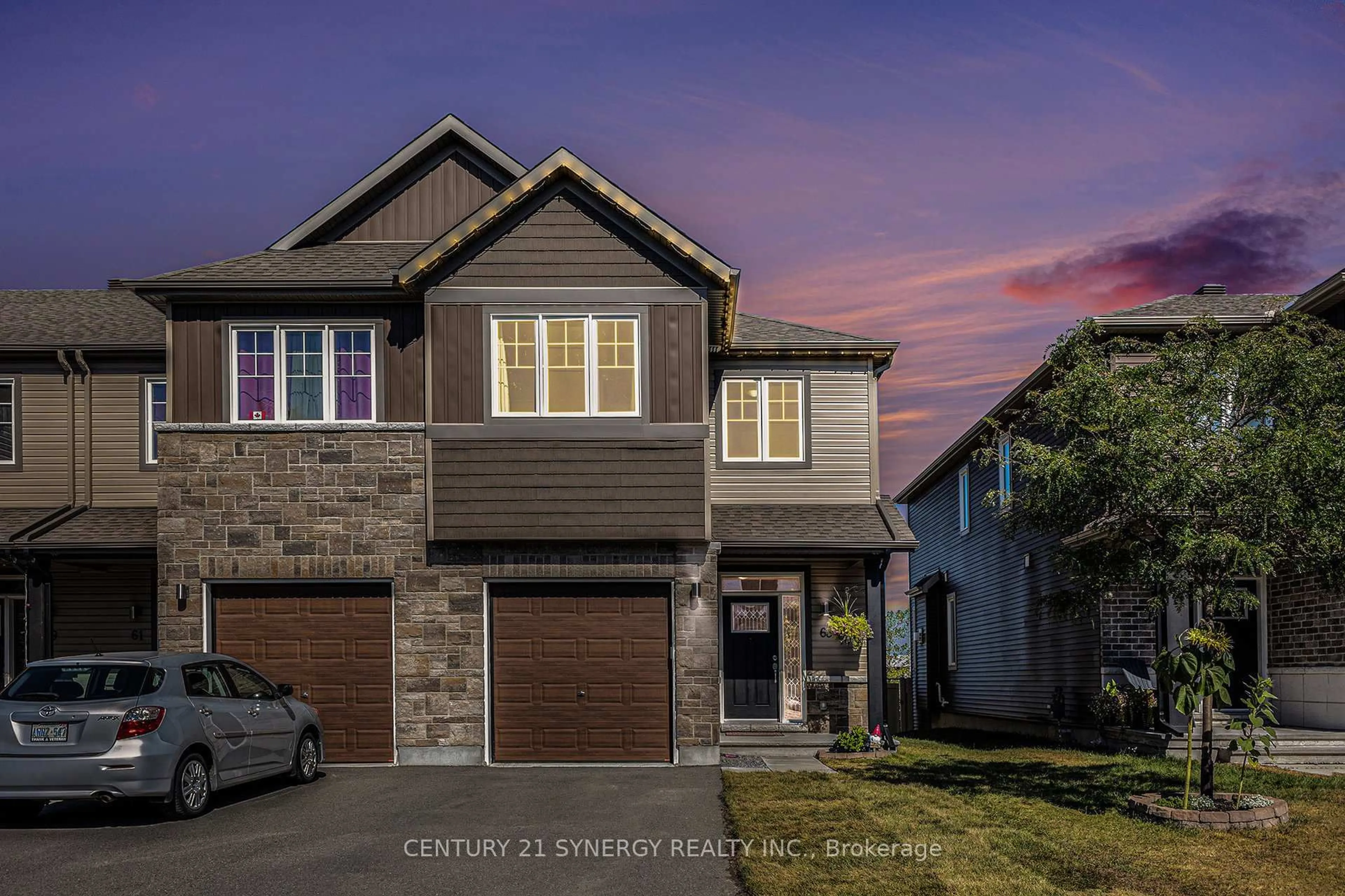 Home with brick exterior material, street for 63 Stokes Dr, Carleton Place Ontario K7C 0J6