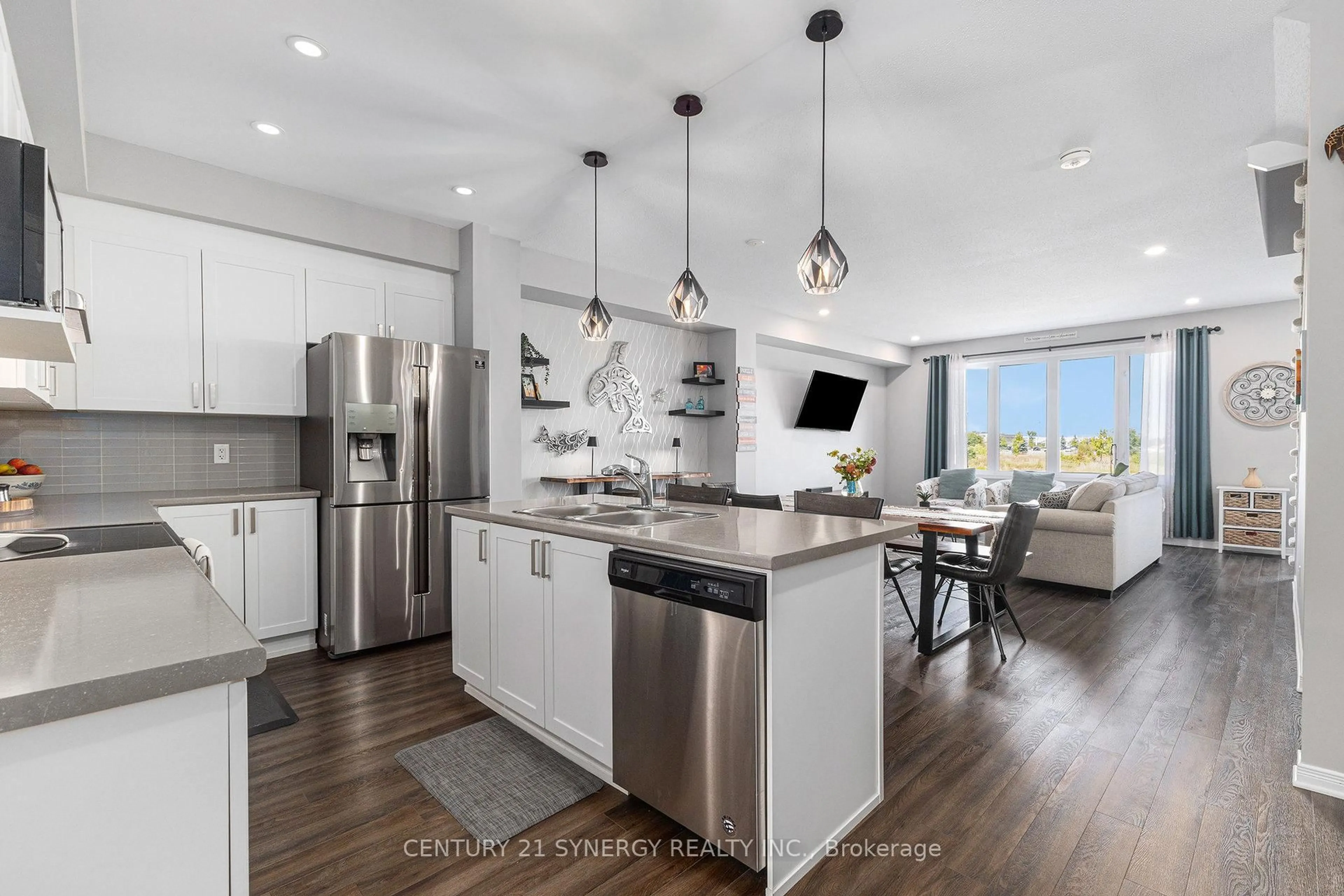 Open concept kitchen, unknown for 63 Stokes Dr, Carleton Place Ontario K7C 0J6