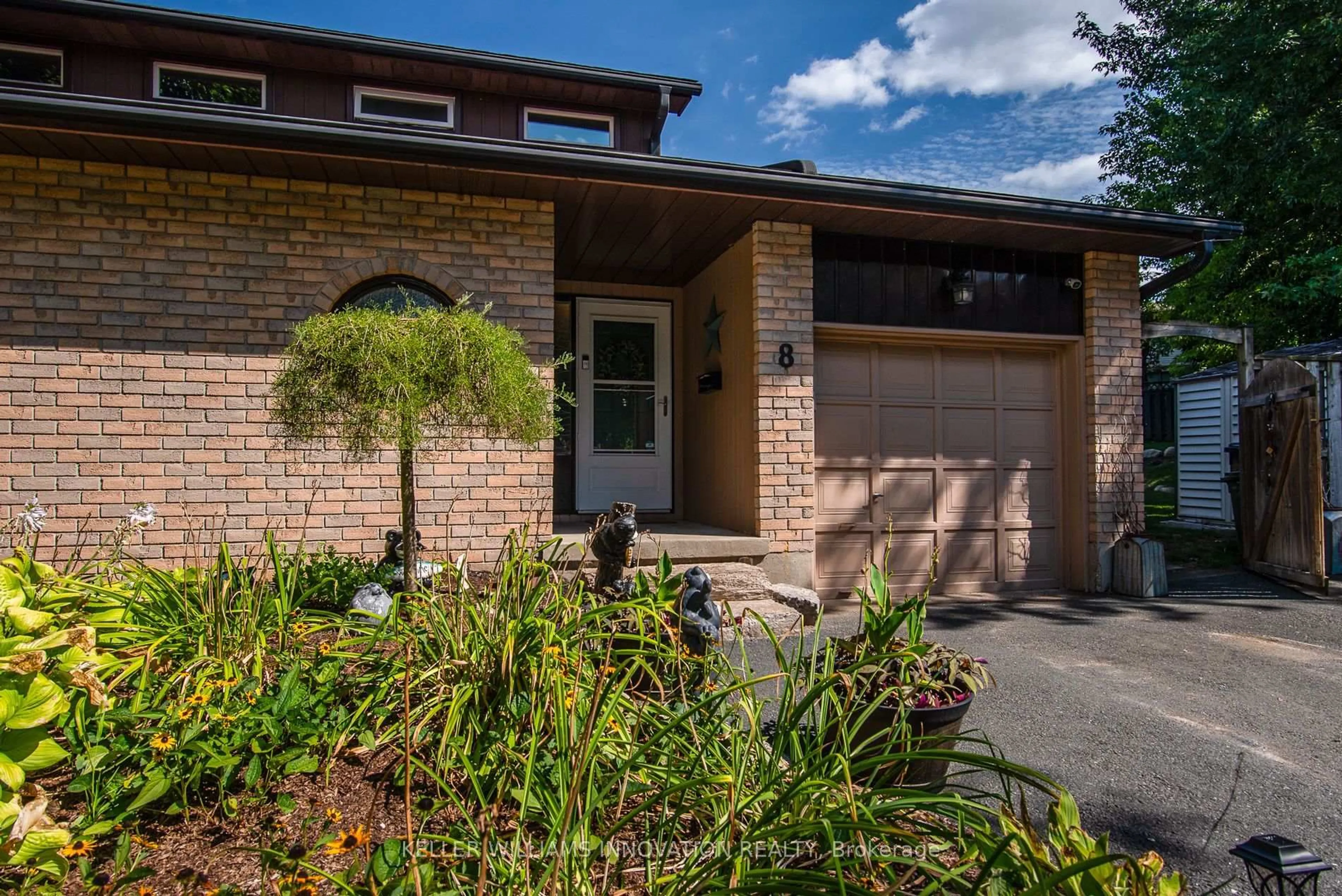 Home with brick exterior material, street for 8 Pickwick Pl, Guelph Ontario N1H 7V8