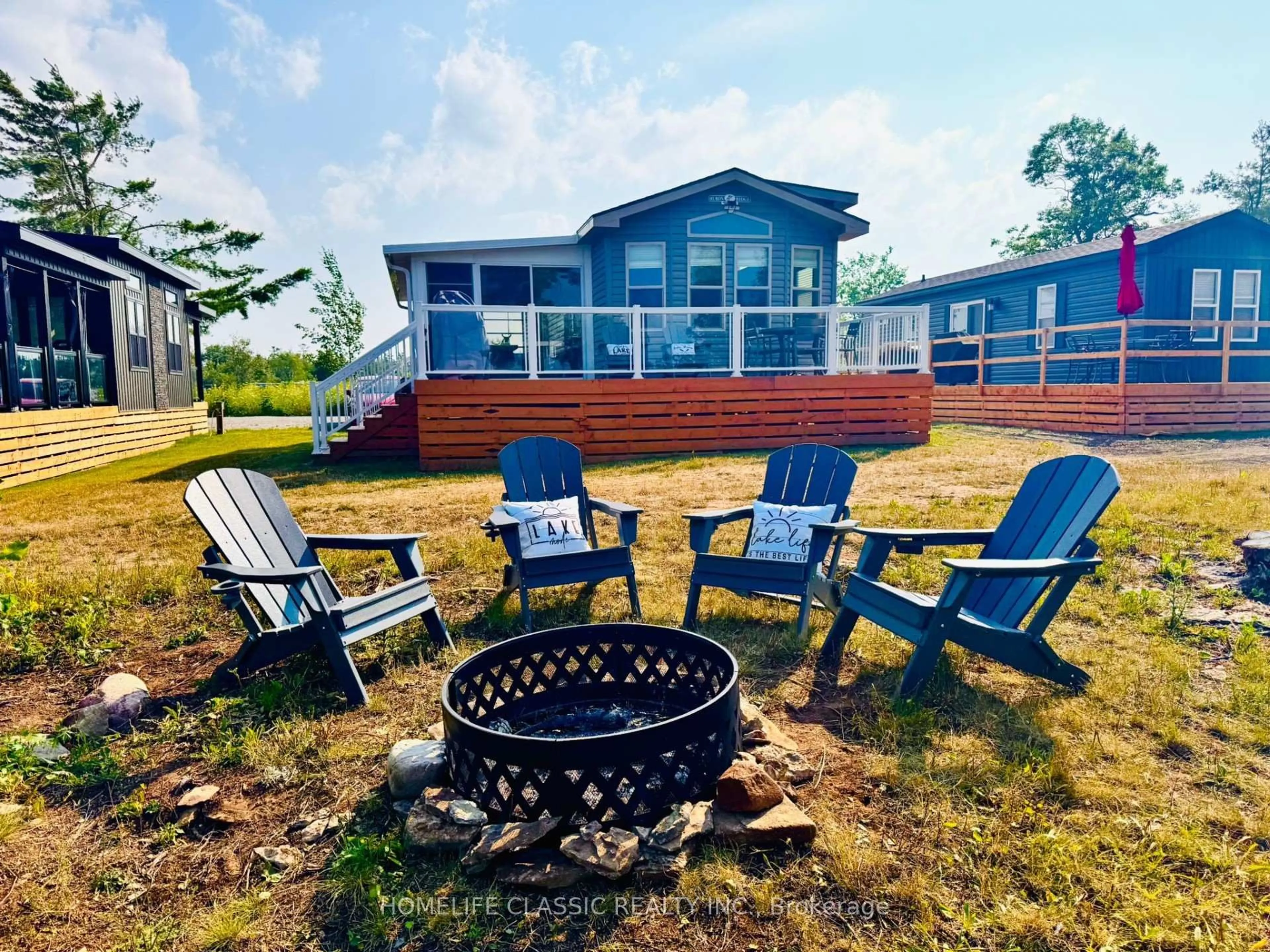 Patio, water/lake/river/ocean view for 2612 Victoria Rd, Kawartha Lakes Ontario K0M 2B0